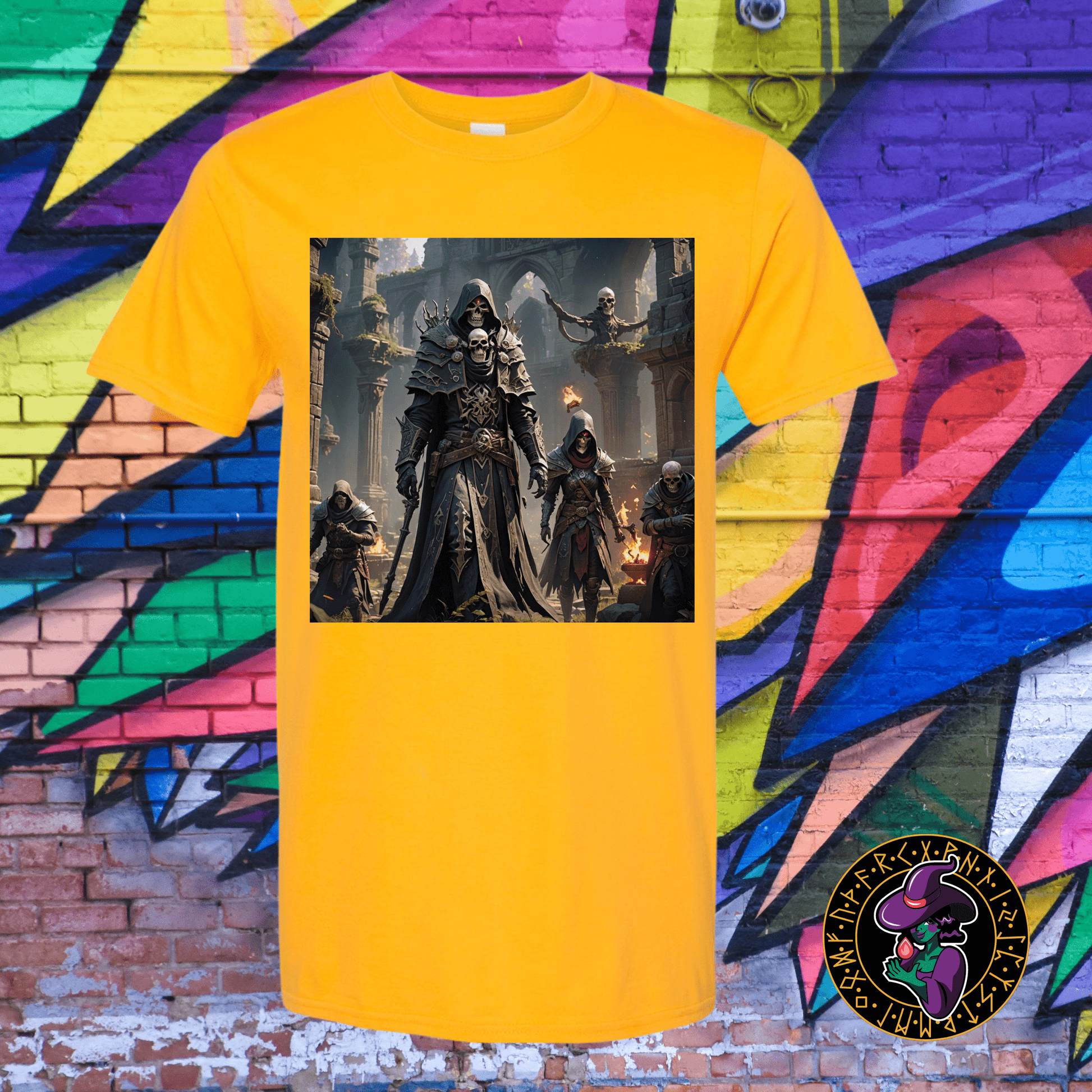 T-Shirt Gold / S Death's Vanguard T-Shirt Death's Vanguard T-Shirt