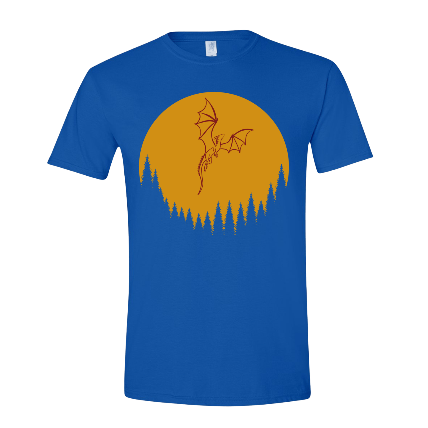 T-Shirt Dragon Over Forest: Legendary Flight T-Shirt Dragon Over Forest: Legendary Flight T-Shirt