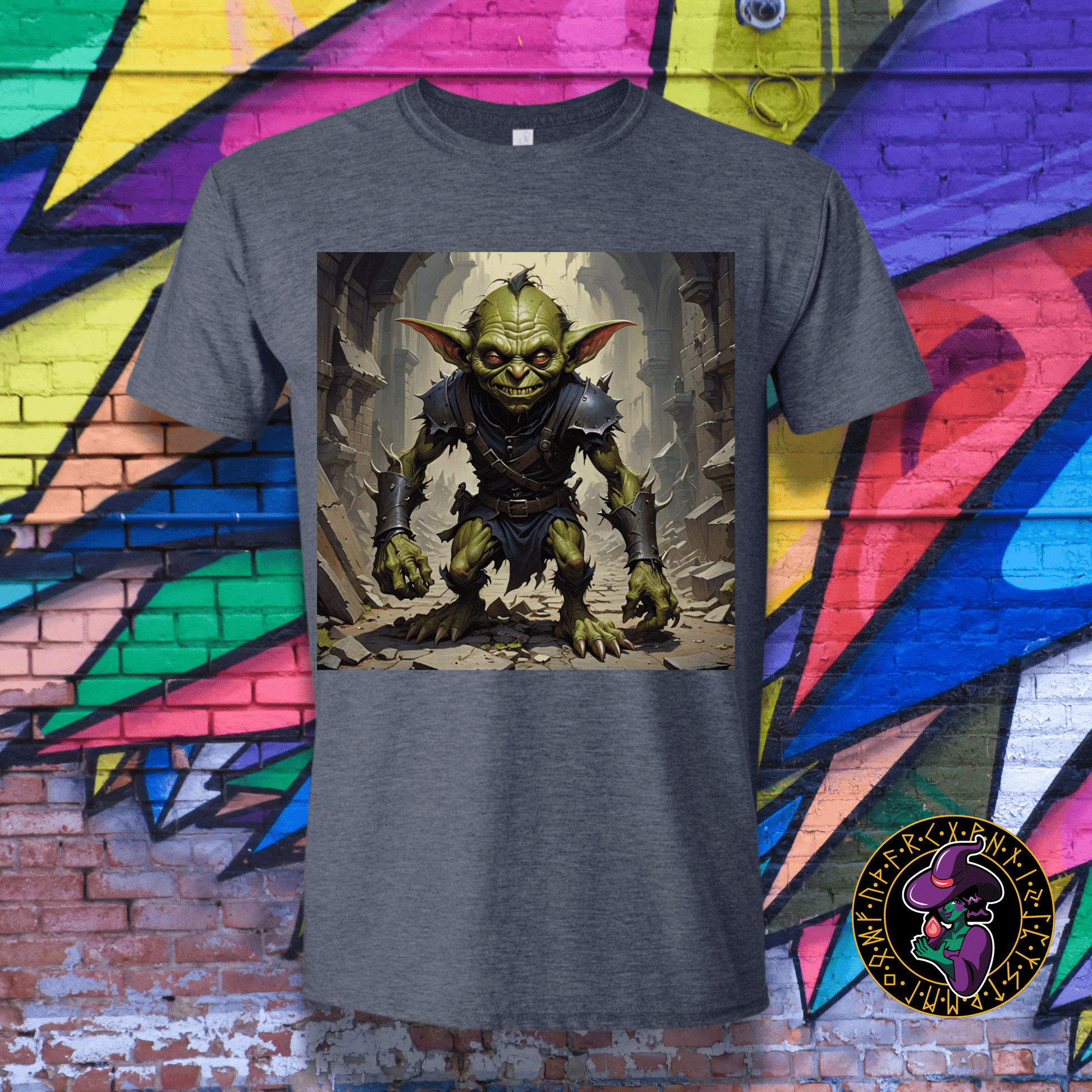 T-Shirt Heather Navy / S Dungeon Goblin T-Shirt Dungeon Goblin T-Shirt