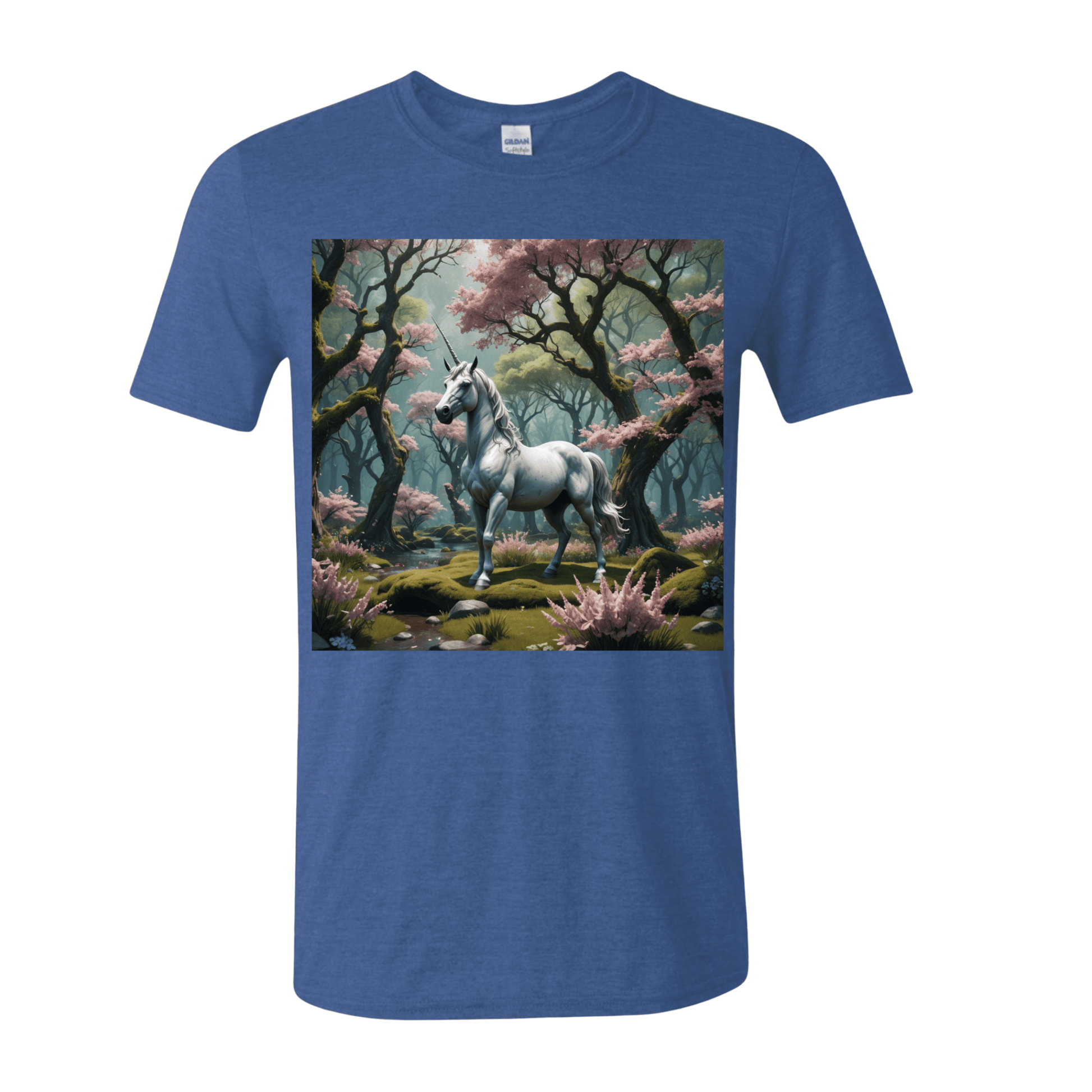 T-Shirt Heather Royal / S Enchanted Unicorn Spring T-Shirt Enchanted Unicorn Spring T-Shirt