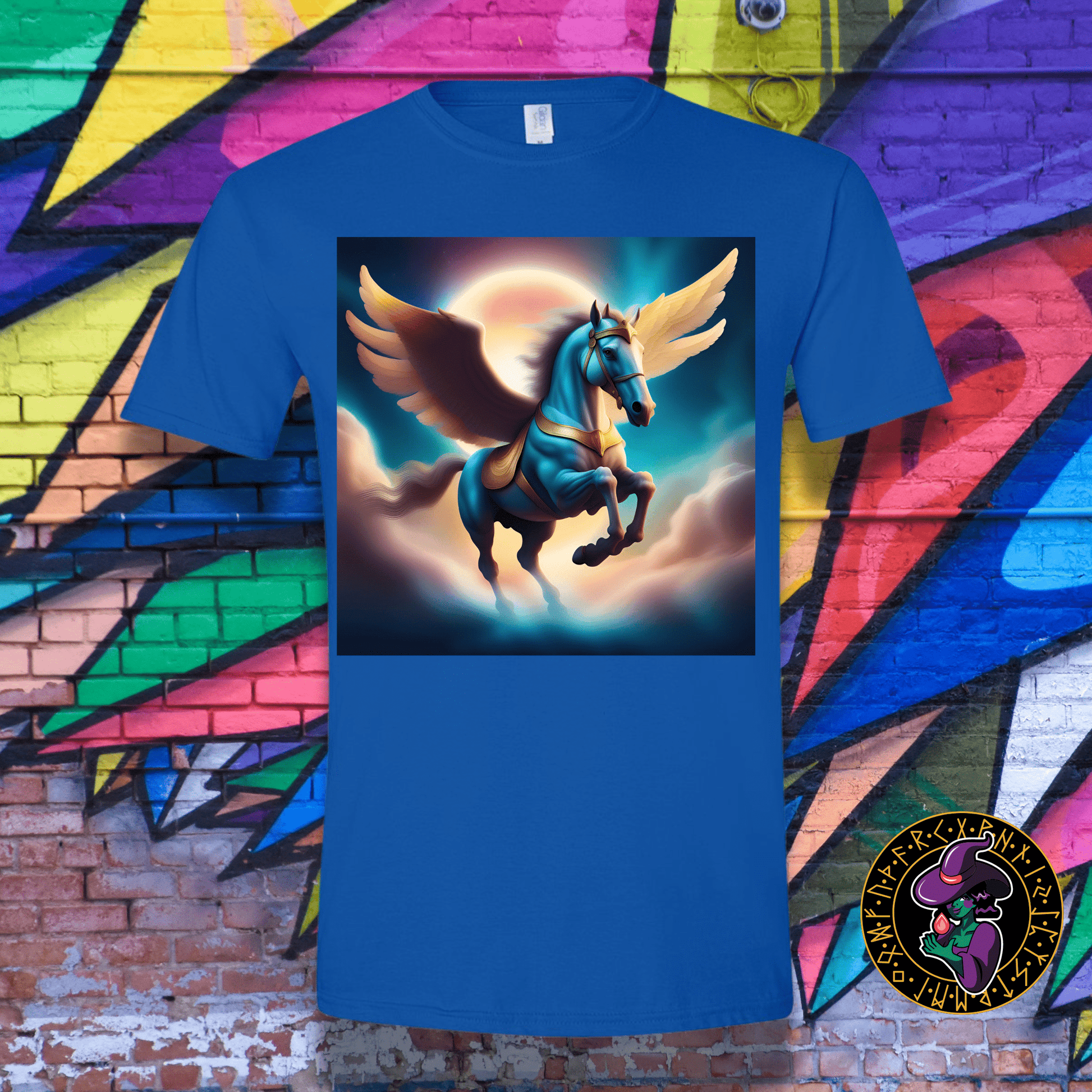 T-Shirt Royal / S Flight of Pegasus T-Shirt Flight of Pegasus T-Shirt