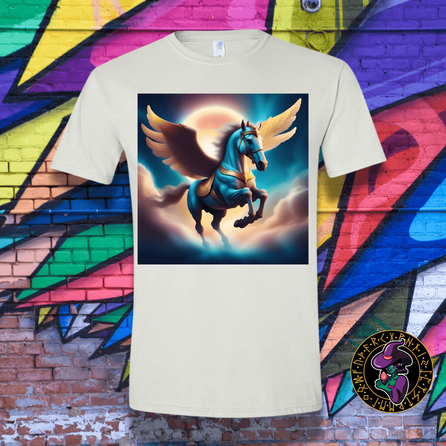 T-Shirt White / S Flight of Pegasus T-Shirt Flight of Pegasus T-Shirt