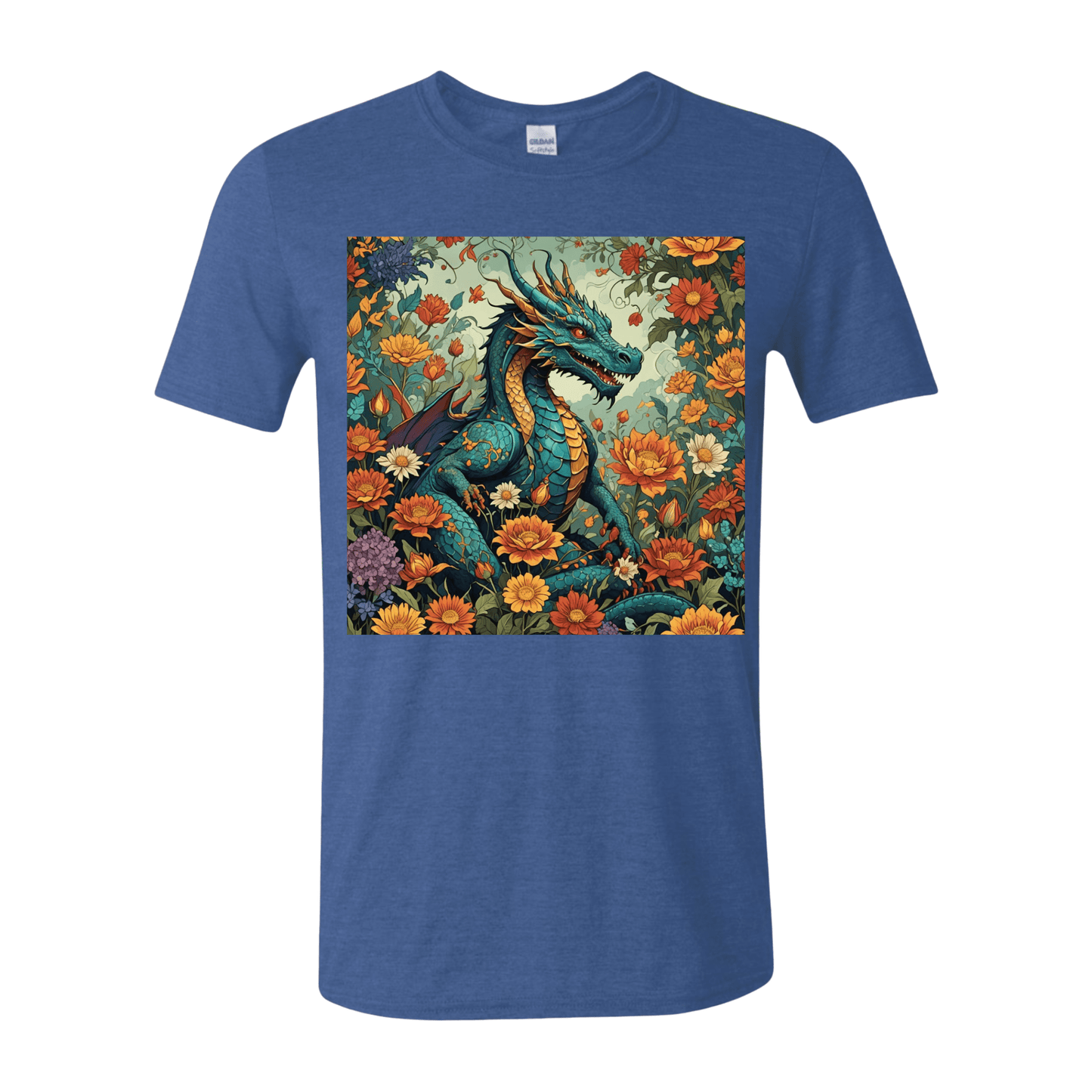 T-Shirt Floral Dragon Dream T-Shirt Floral Dragon Dream T-Shirt