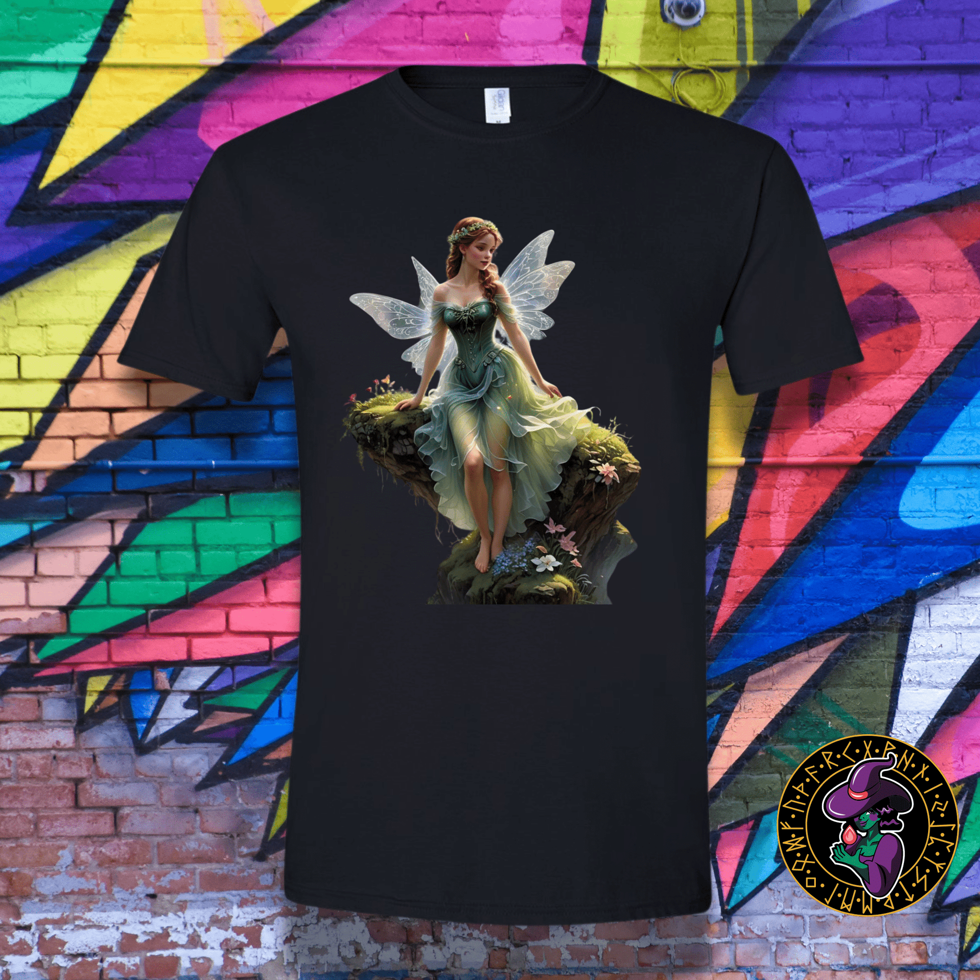 T-Shirt Black / S Forest Fairy T-Shirt Forest Fairy T-Shirt