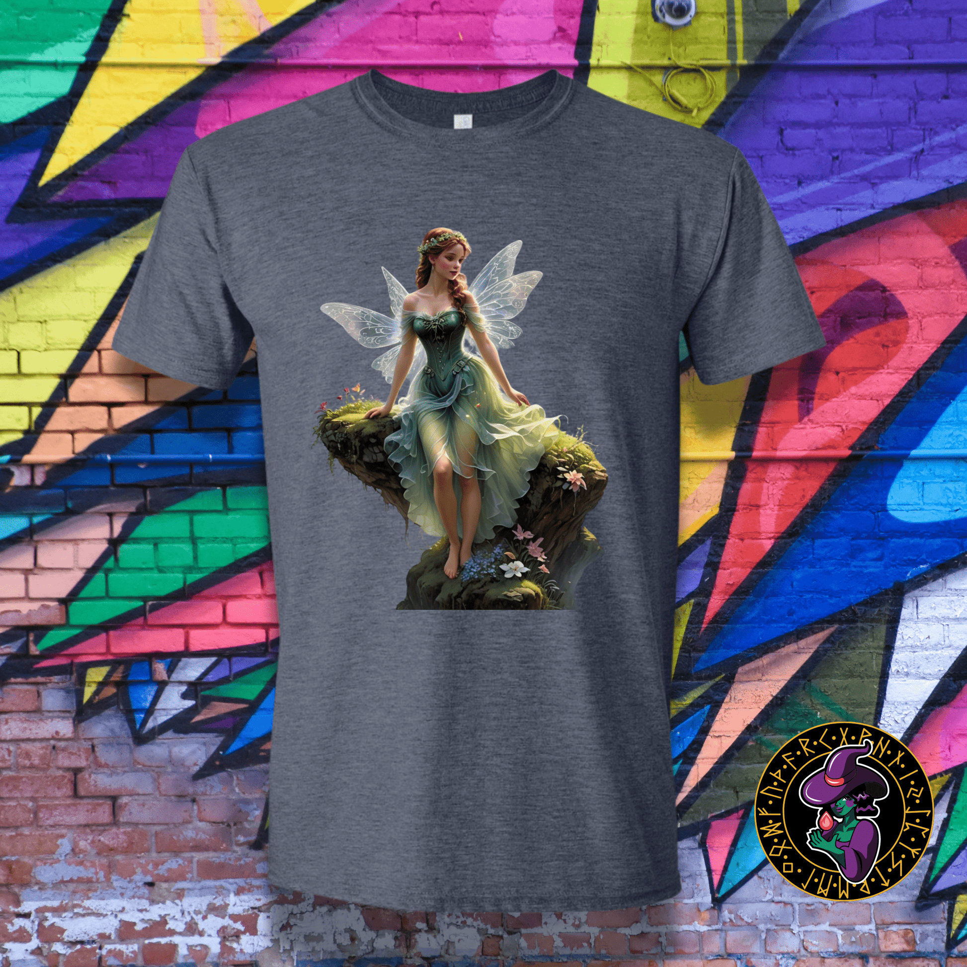 T-Shirt Heather Navy / S Forest Fairy T-Shirt