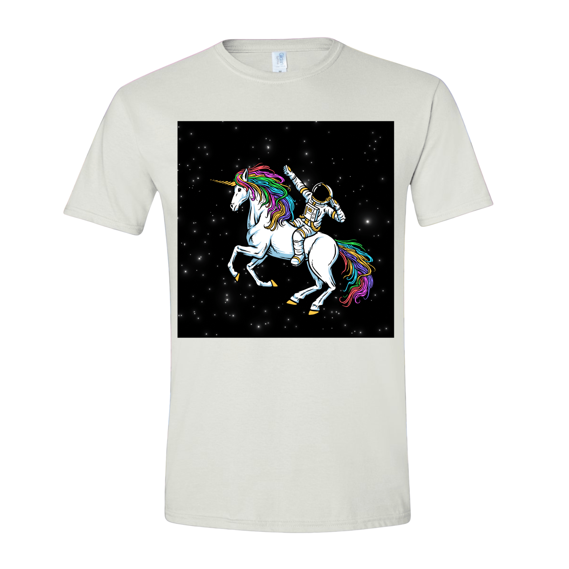 T-Shirt White / S Galactic Unicorn Rider T-Shirt Galactic Unicorn Rider T-Shirt