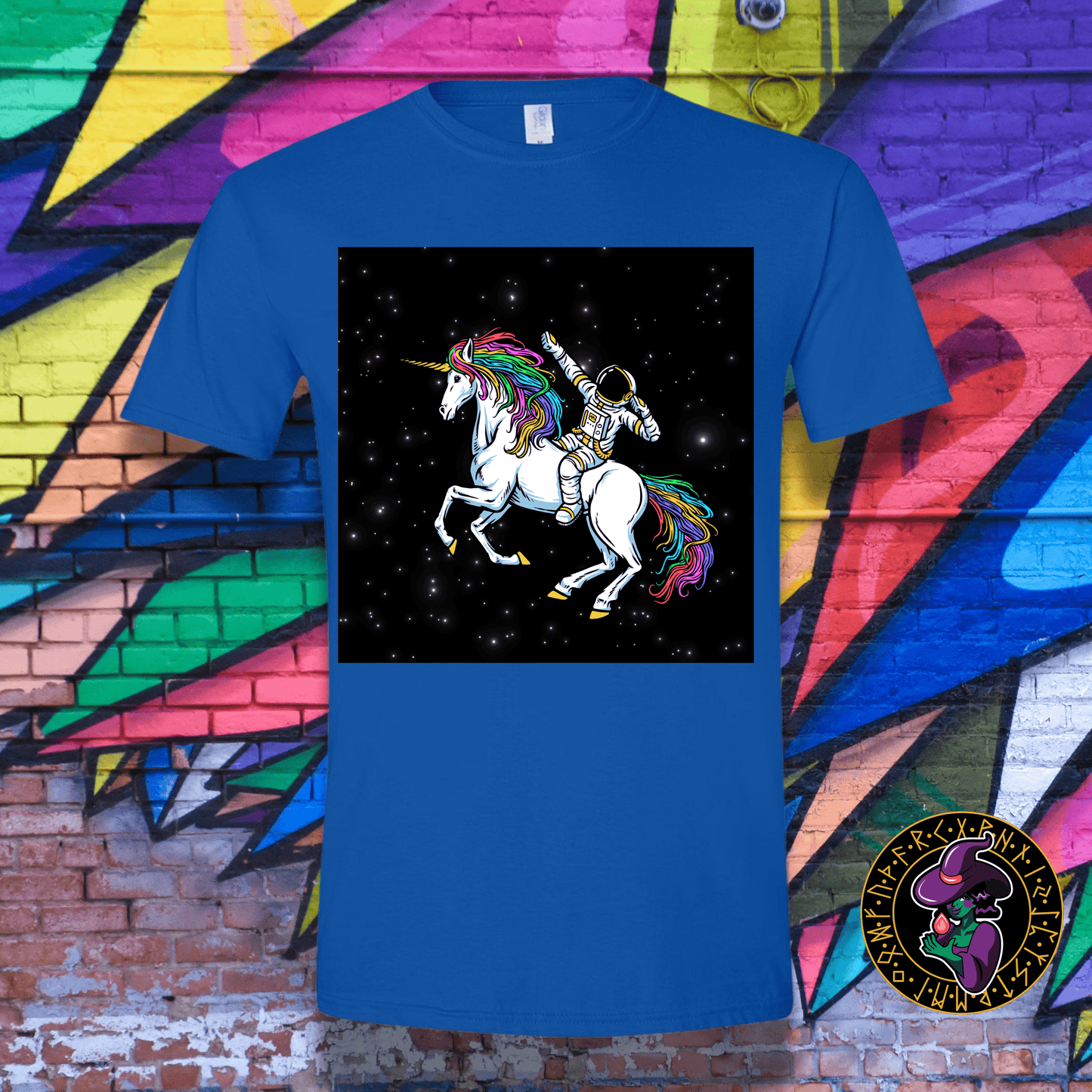 T-Shirt Royal / S Galactic Unicorn Rider T-Shirt Galactic Unicorn Rider T-Shirt