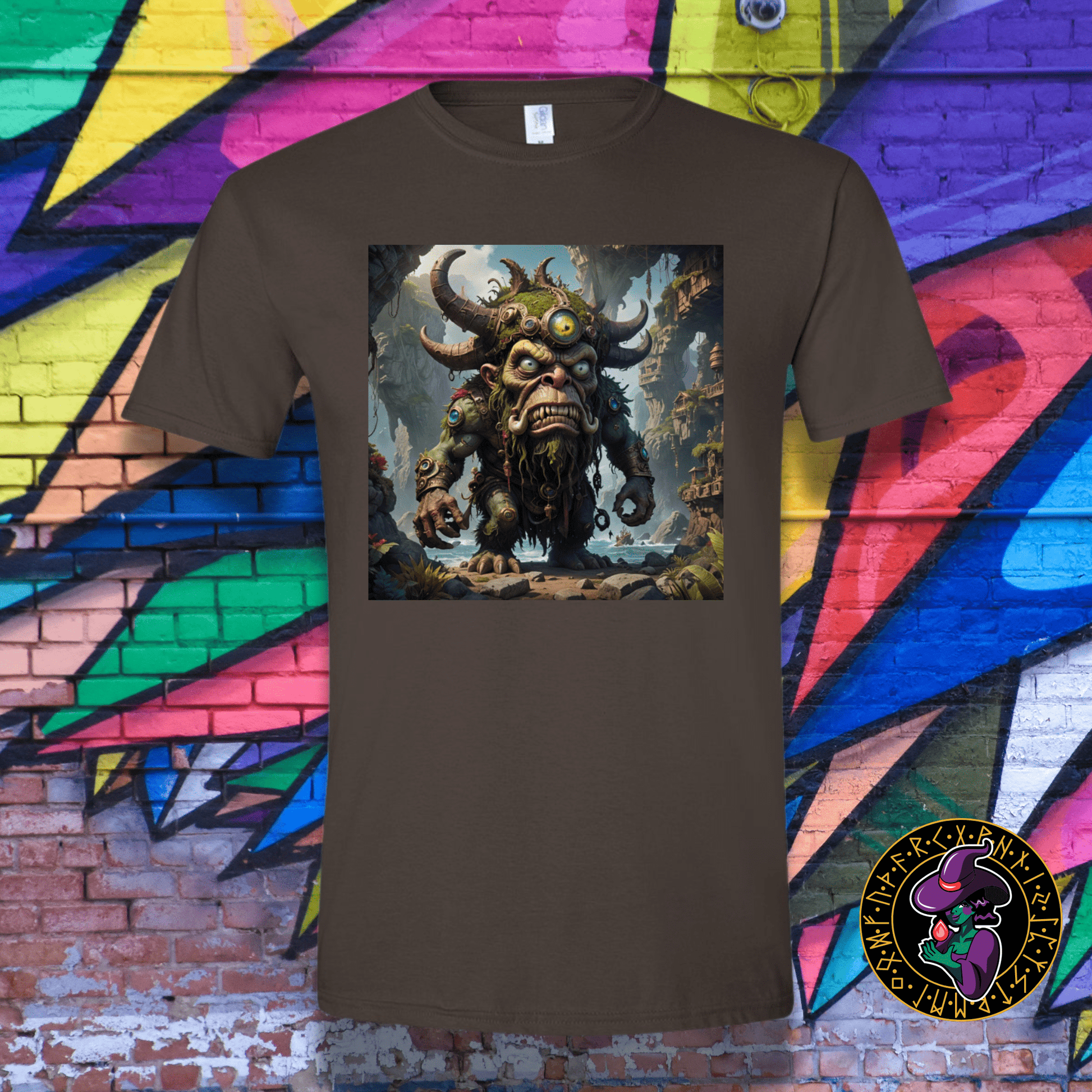 T-Shirt Dark Chocolate / S Giant Mutant Dwarf