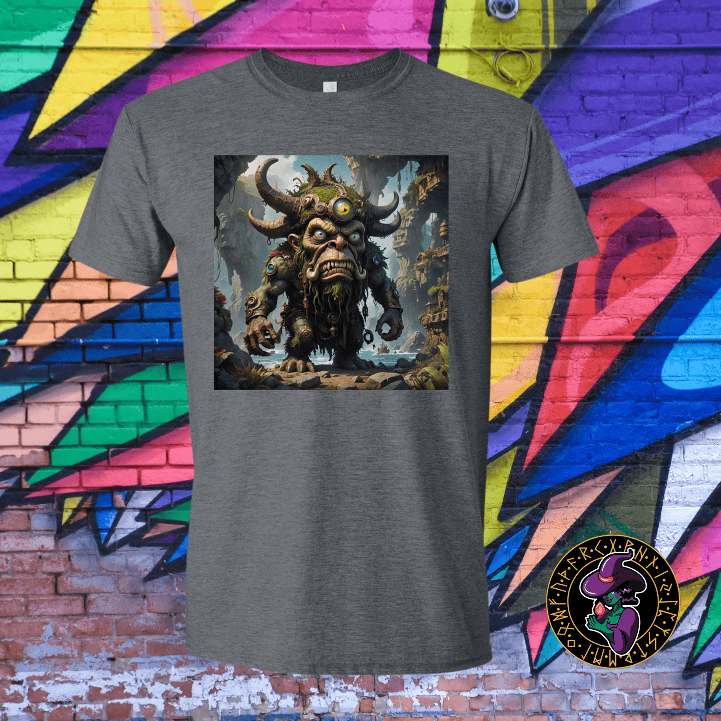 T-Shirt Dark Heather / S Giant Mutant Dwarf