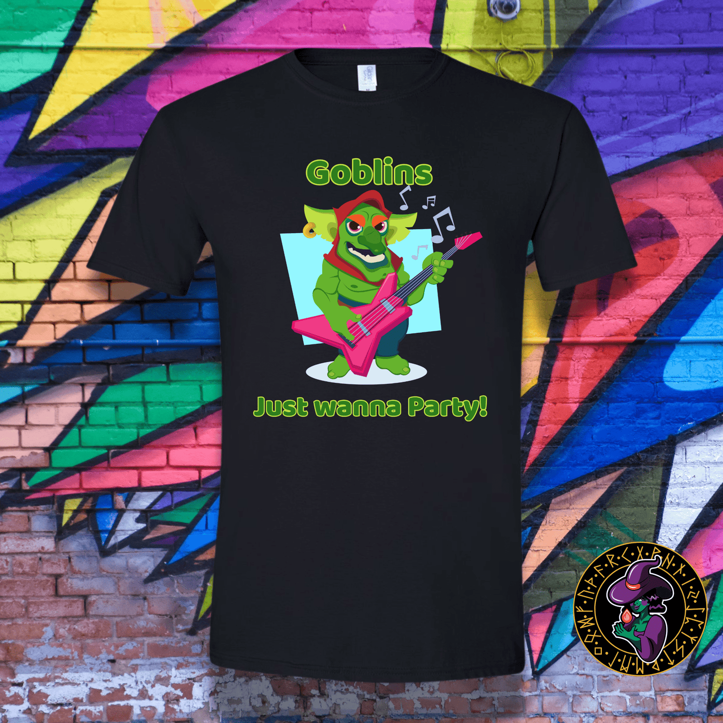 T-Shirt Black / S Goblins Just Wanna Party! T-Shirt