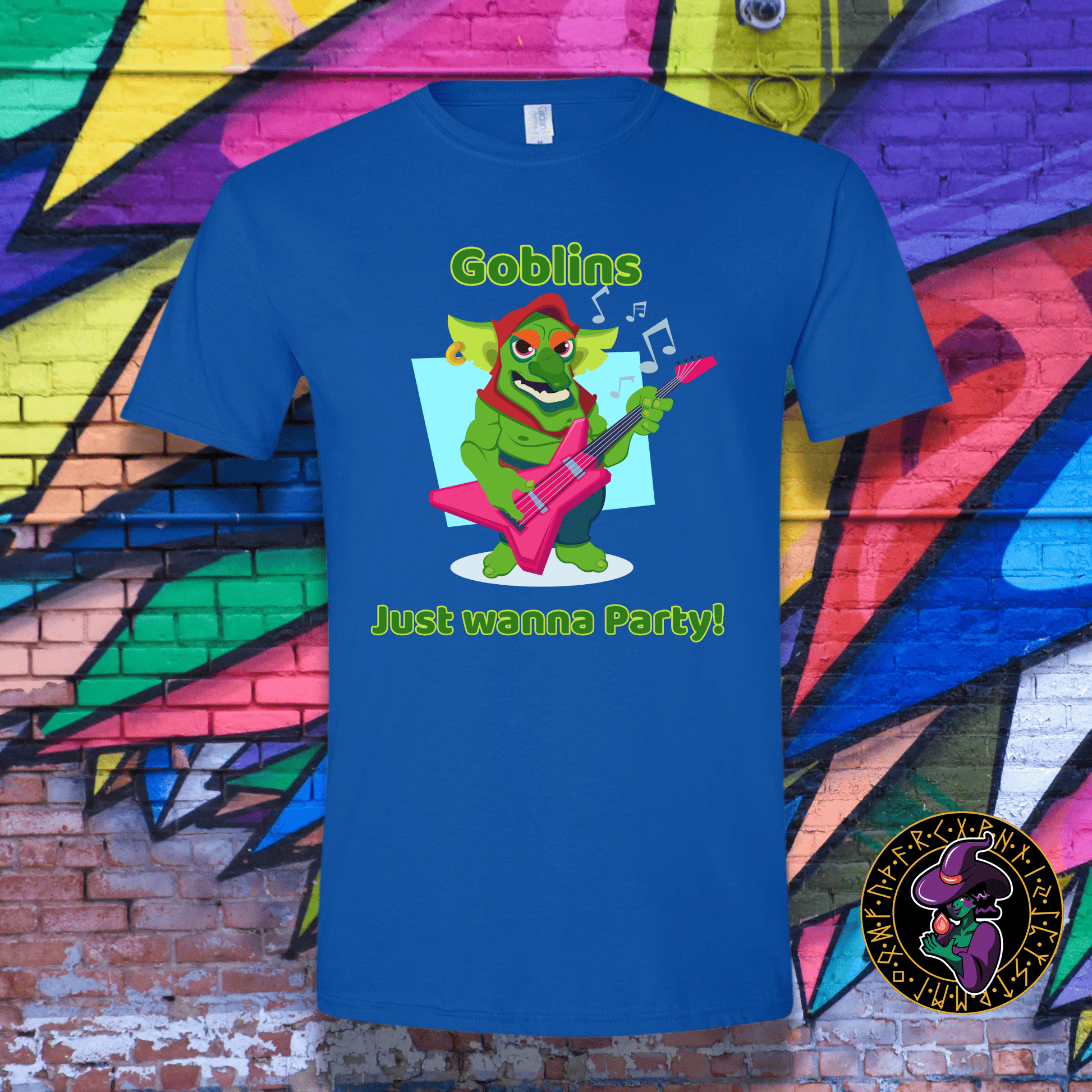 T-Shirt Royal / S Goblins Just Wanna Party! T-Shirt Goblins Just Wanna Party! T-Shirt