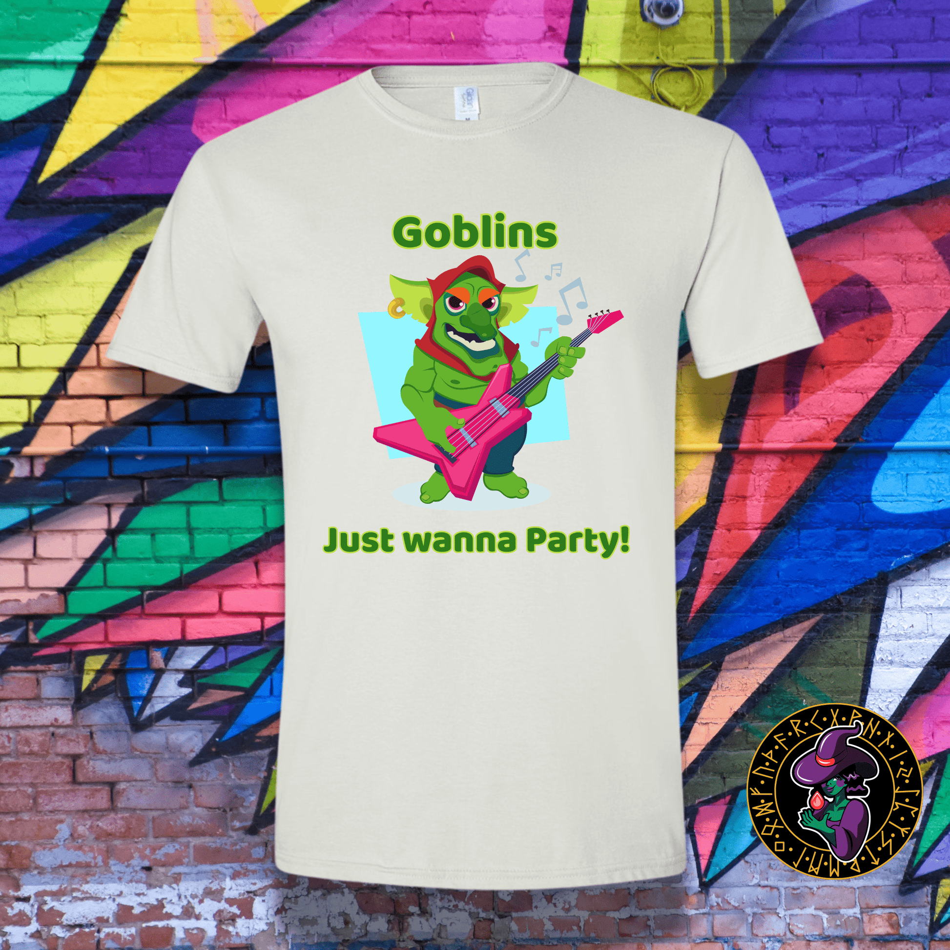 T-Shirt White / S Goblins Just Wanna Party! T-Shirt Goblins Just Wanna Party! T-Shirt