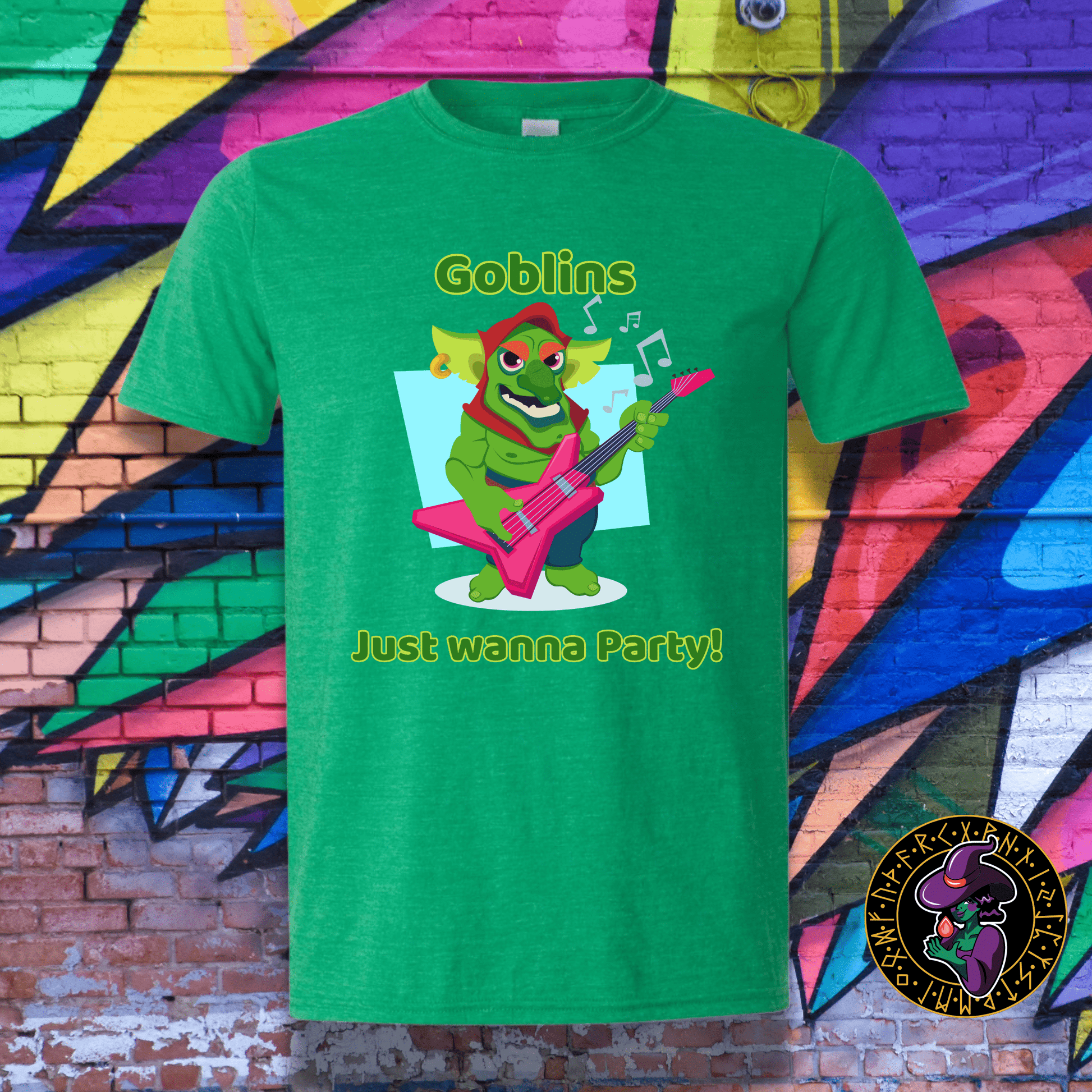 T-Shirt Heather Irish Green / S Goblins Just Wanna Party! T-Shirt Goblins Just Wanna Party! T-Shirt