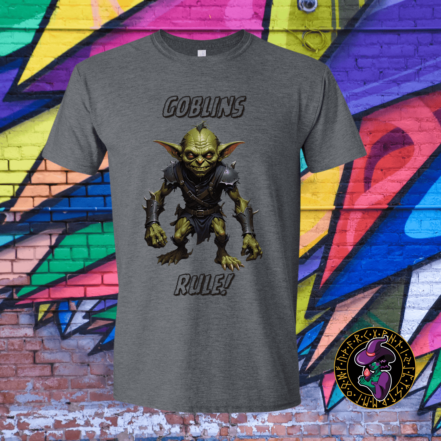 T-Shirt Dark Heather / S Goblins Rule! T-Shirt Goblins Rule! T-Shirt