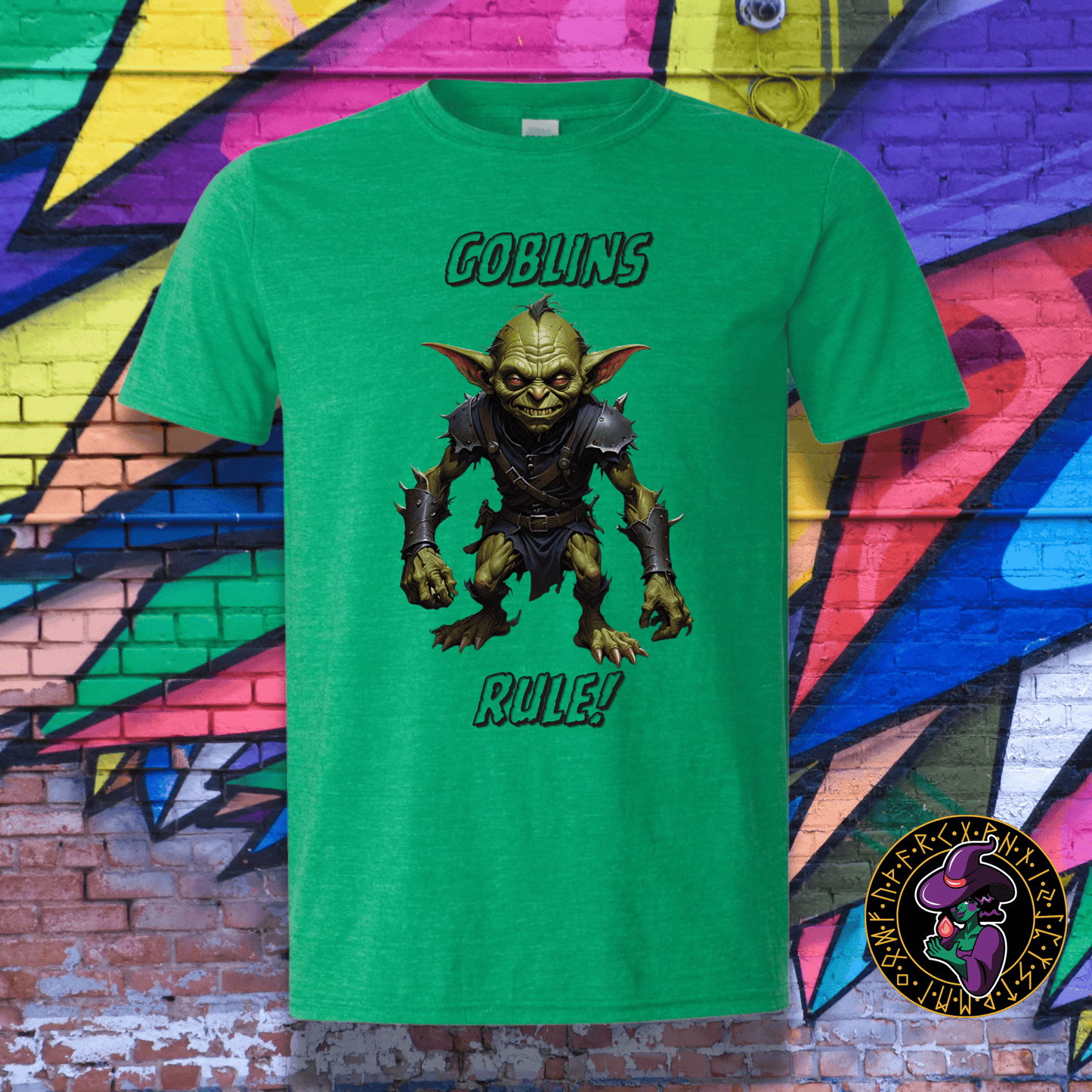 T-Shirt Heather Irish Green / S Goblins Rule! T-Shirt Goblins Rule! T-Shirt