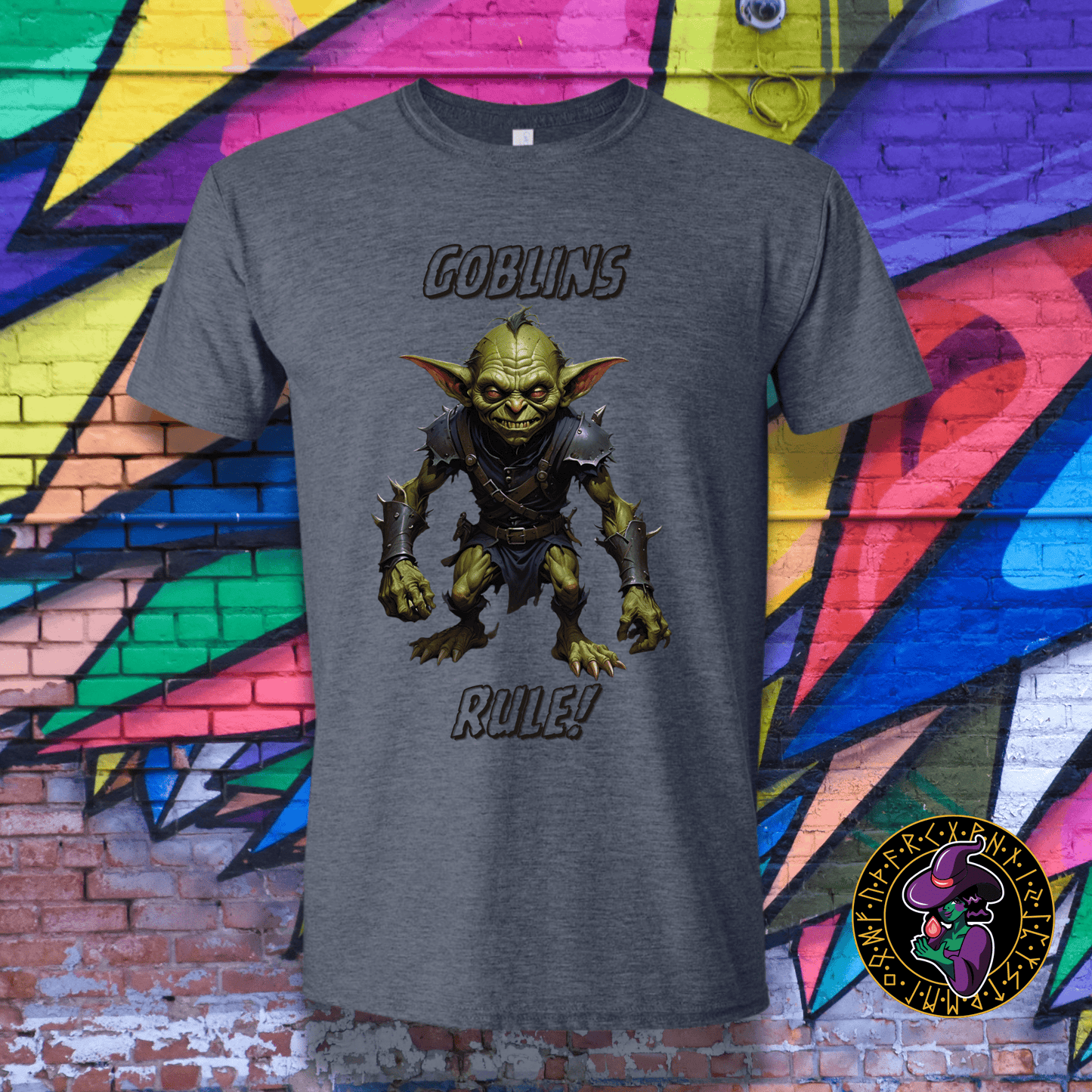 T-Shirt Heather Navy / S Goblins Rule! T-Shirt Goblins Rule! T-Shirt