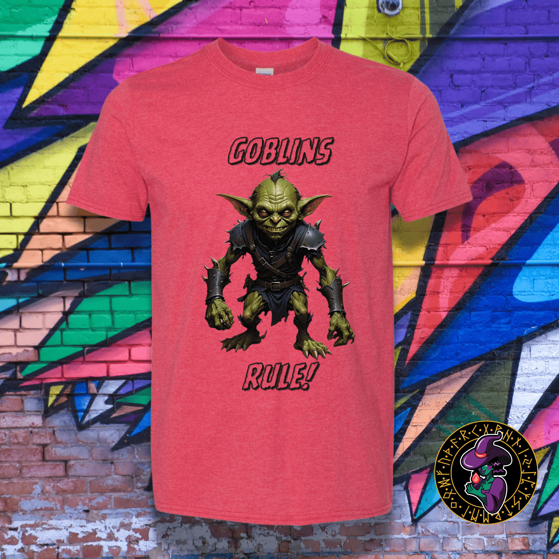 T-Shirt Heather Red / S Goblins Rule! T-Shirt Goblins Rule! T-Shirt