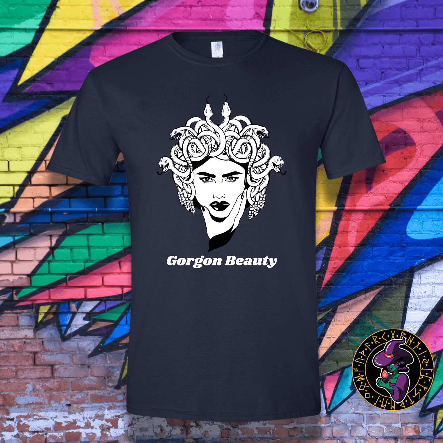 T-Shirt Navy / S Gorgon Beauty T-Shirt Gorgon Beauty T-Shirt