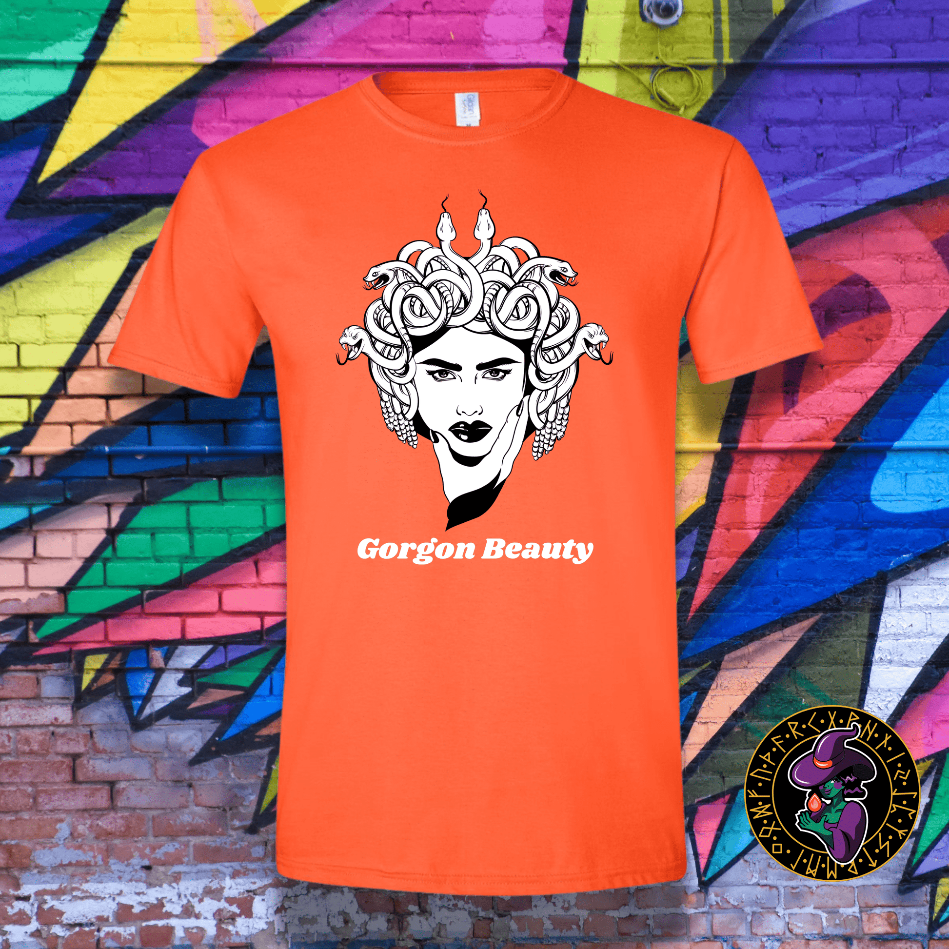 T-Shirt Orange / S Gorgon Beauty T-Shirt