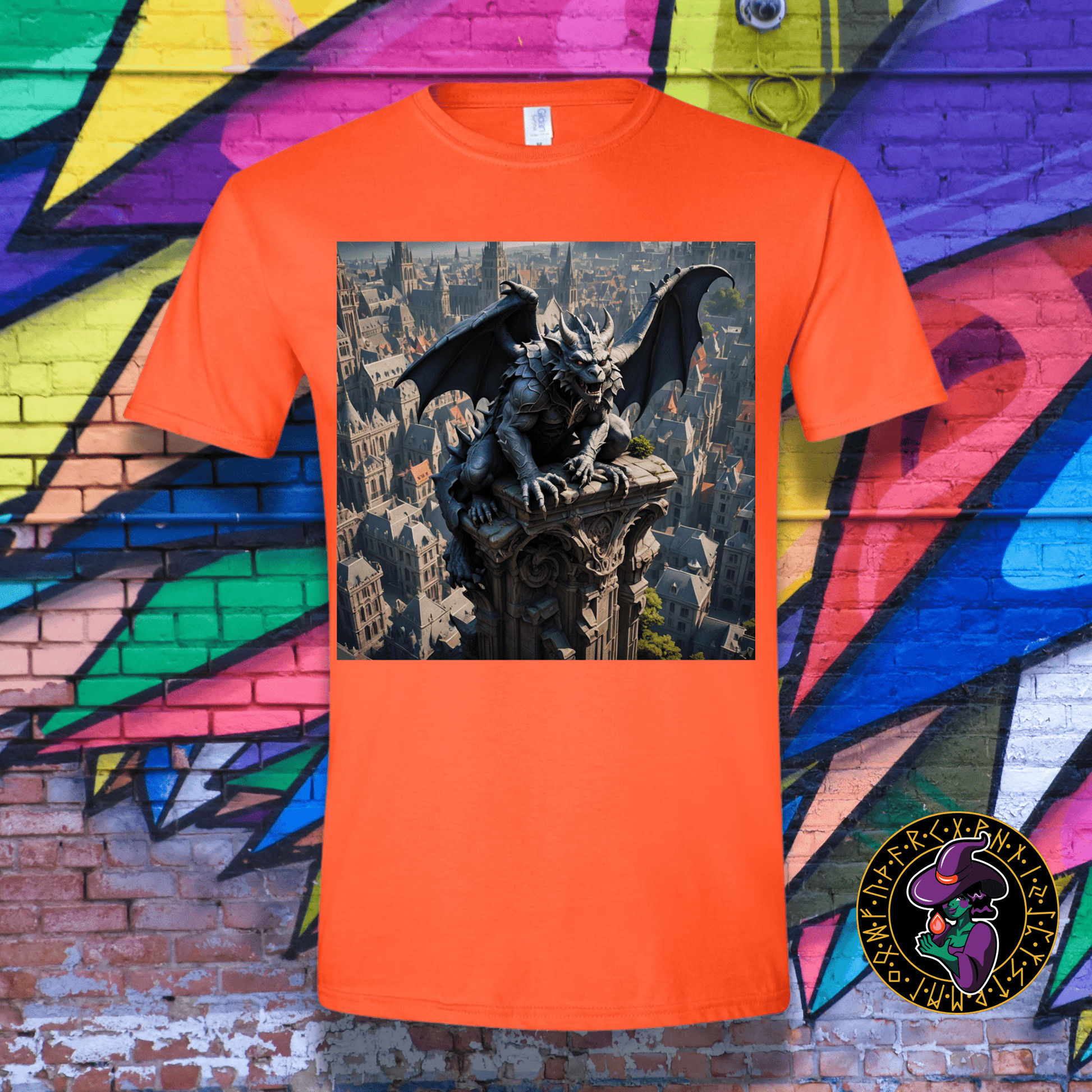 T-Shirt Orange / S Great City Protector T-Shirt