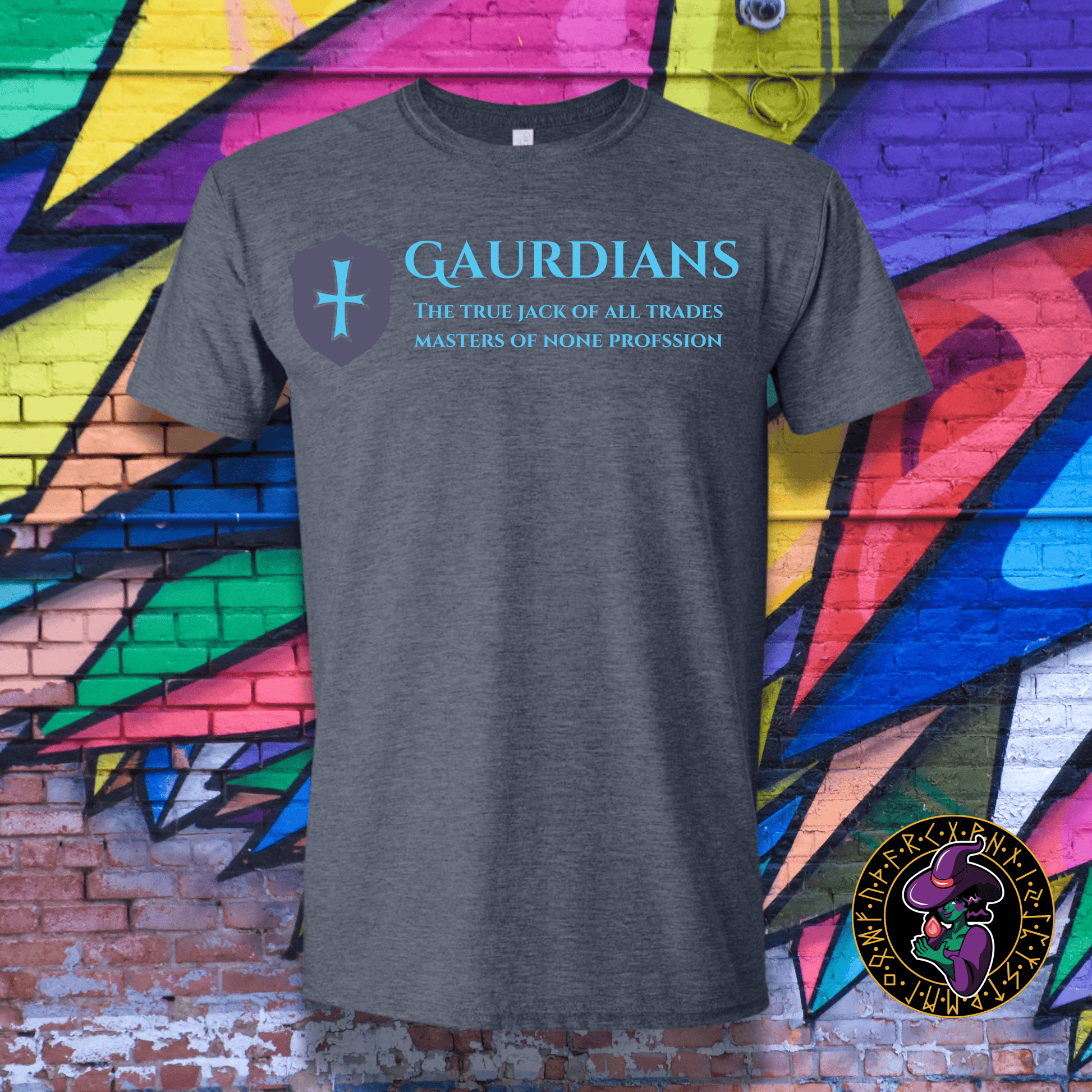 T-Shirt Heather Navy / S Guardians: The True Jack of All Trades, Master of None T-Shirt Guardians: The True Jack of All Trades, Master of None T-Shirt