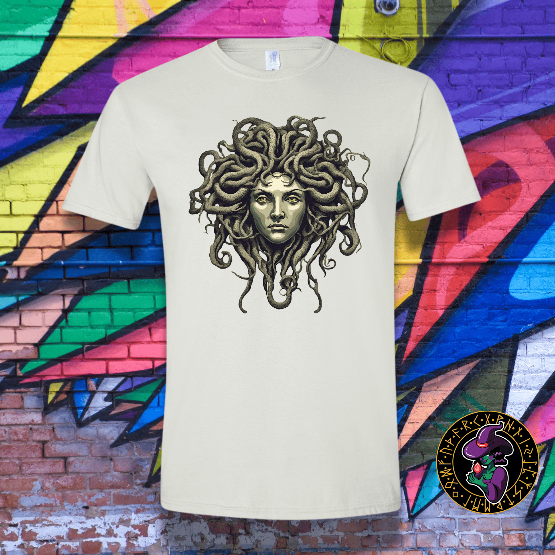 T-Shirt White / S Head of the Gorgon T-Shirt Head of the Gorgon T-Shirt