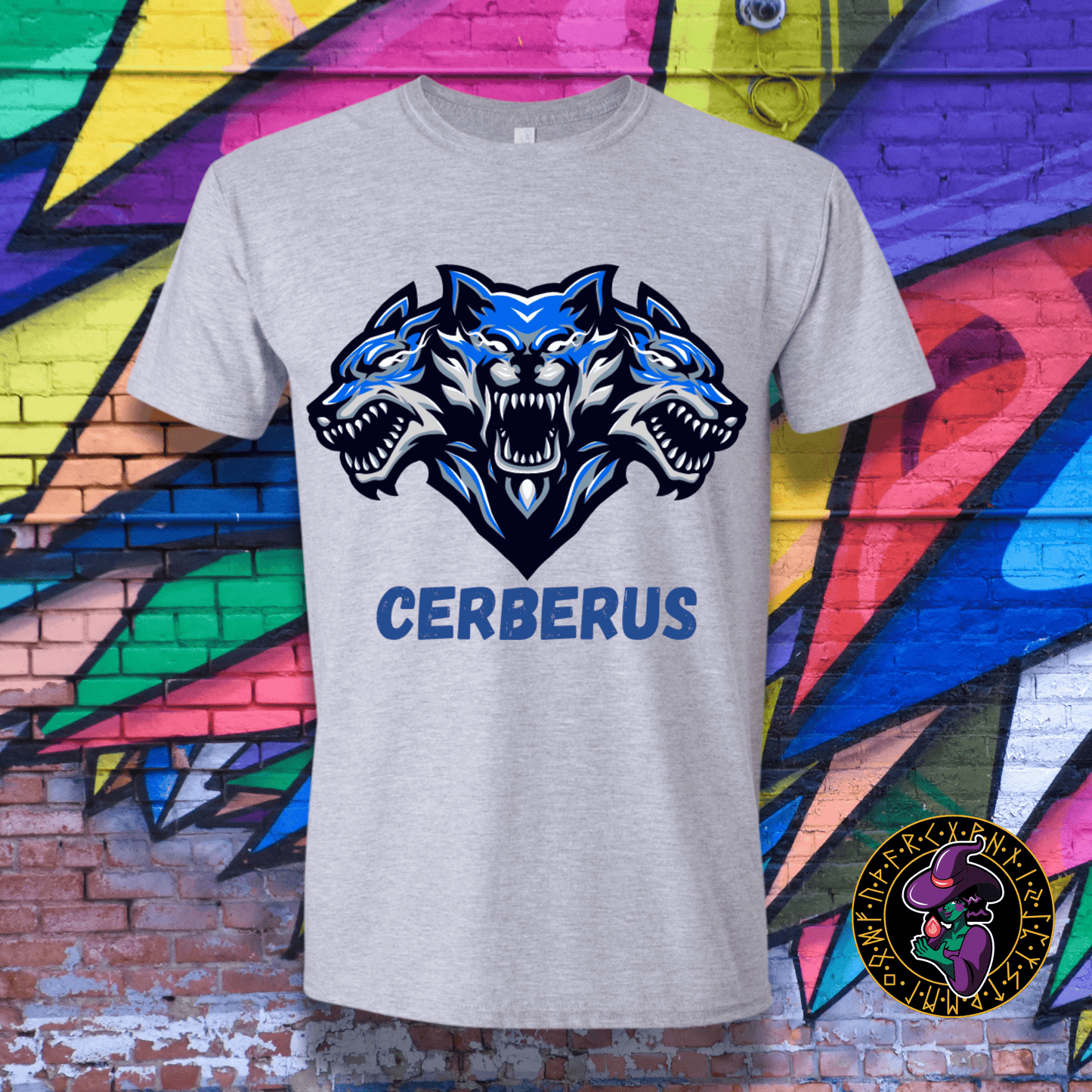 T-Shirt Sport Grey / S Heads of Cerberus T-Shirt Heads of Cerberus T-Shirt