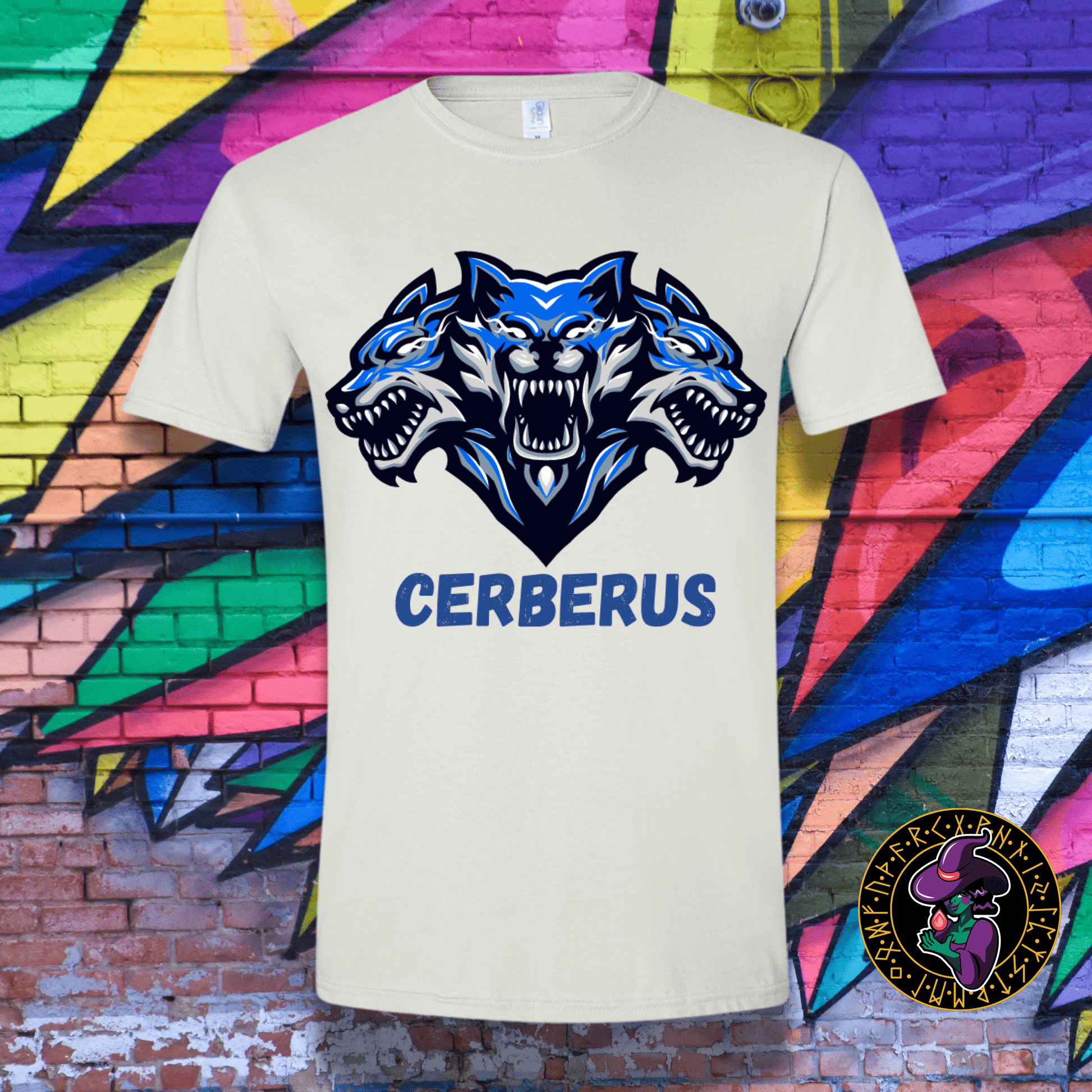 T-Shirt White / S Heads of Cerberus T-Shirt Heads of Cerberus T-Shirt