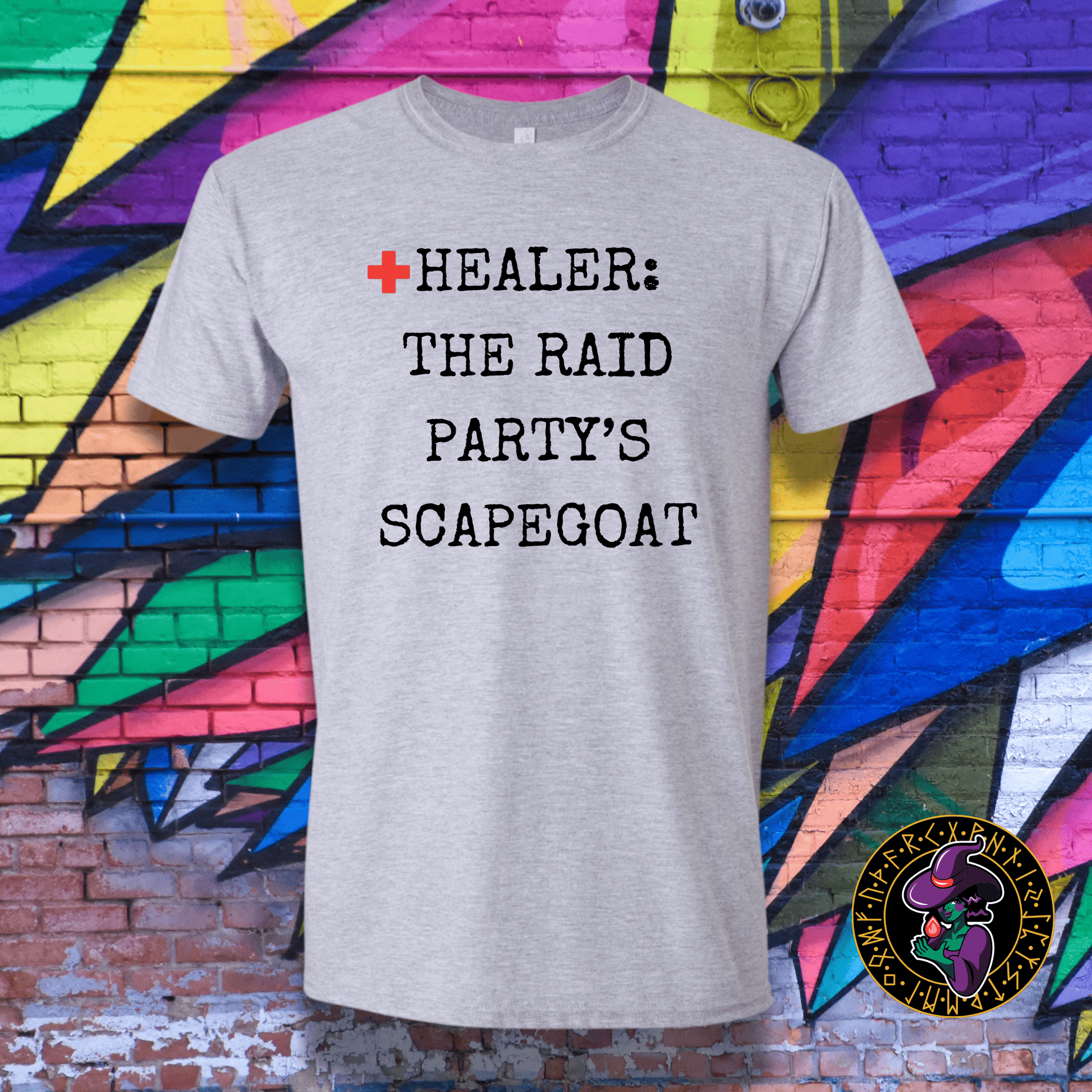 T-Shirt Sport Grey / S Healer: The Raid Party's Scapegoat T-Shirt Healer: The Raid Party's Scapegoat T-Shirt