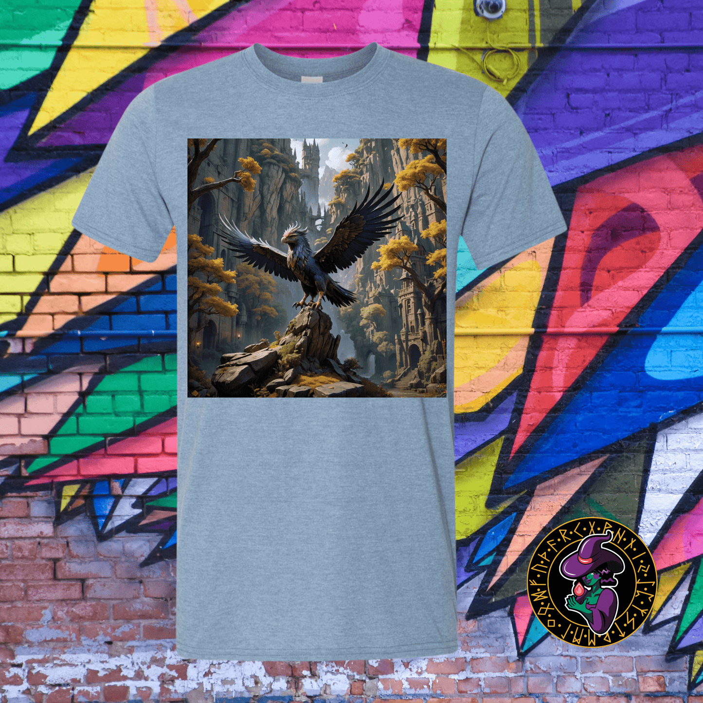 T-Shirt Heather Indigo / S Hippogriff T-Shirt