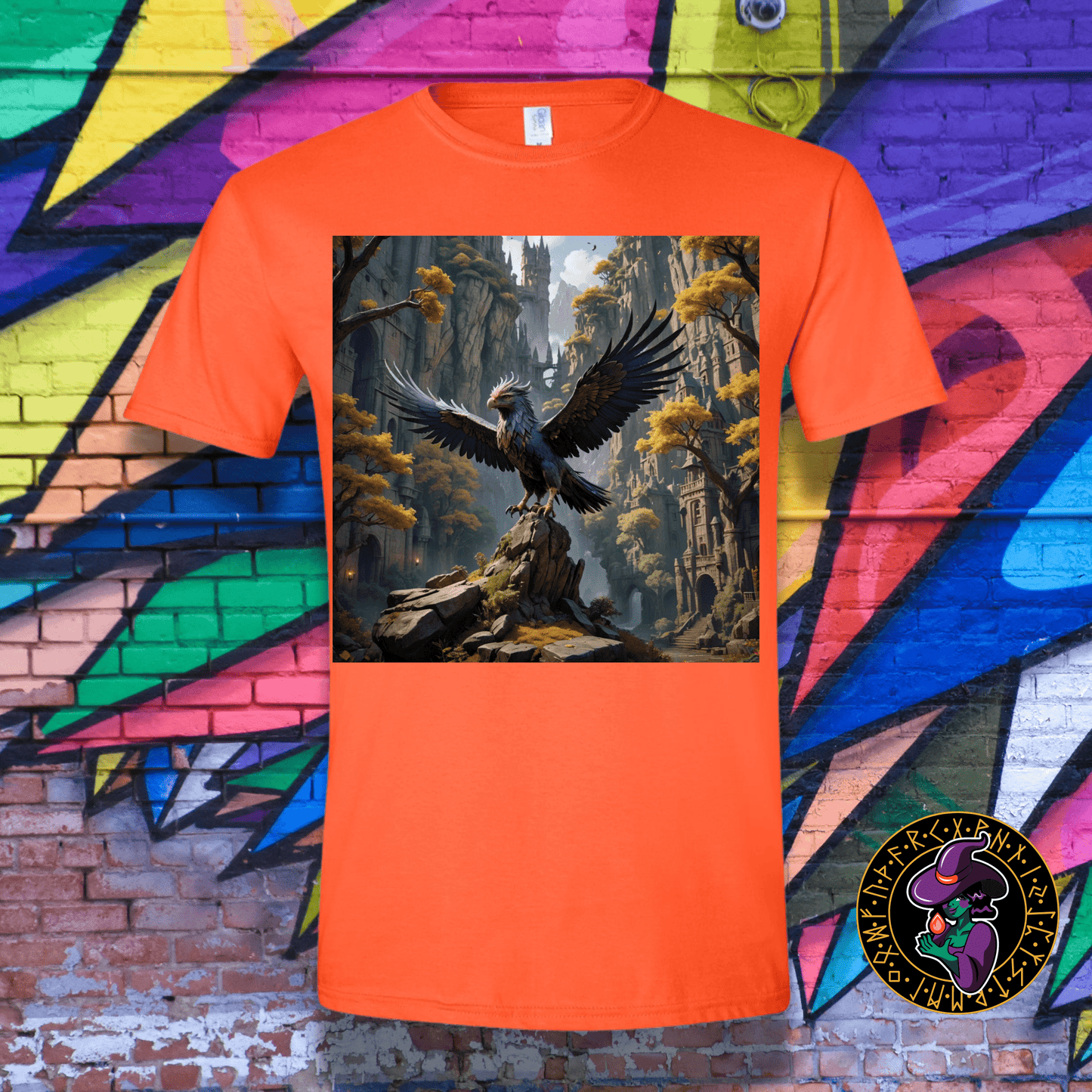 T-Shirt Orange / S Hippogriff T-Shirt Hippogriff T-Shirt