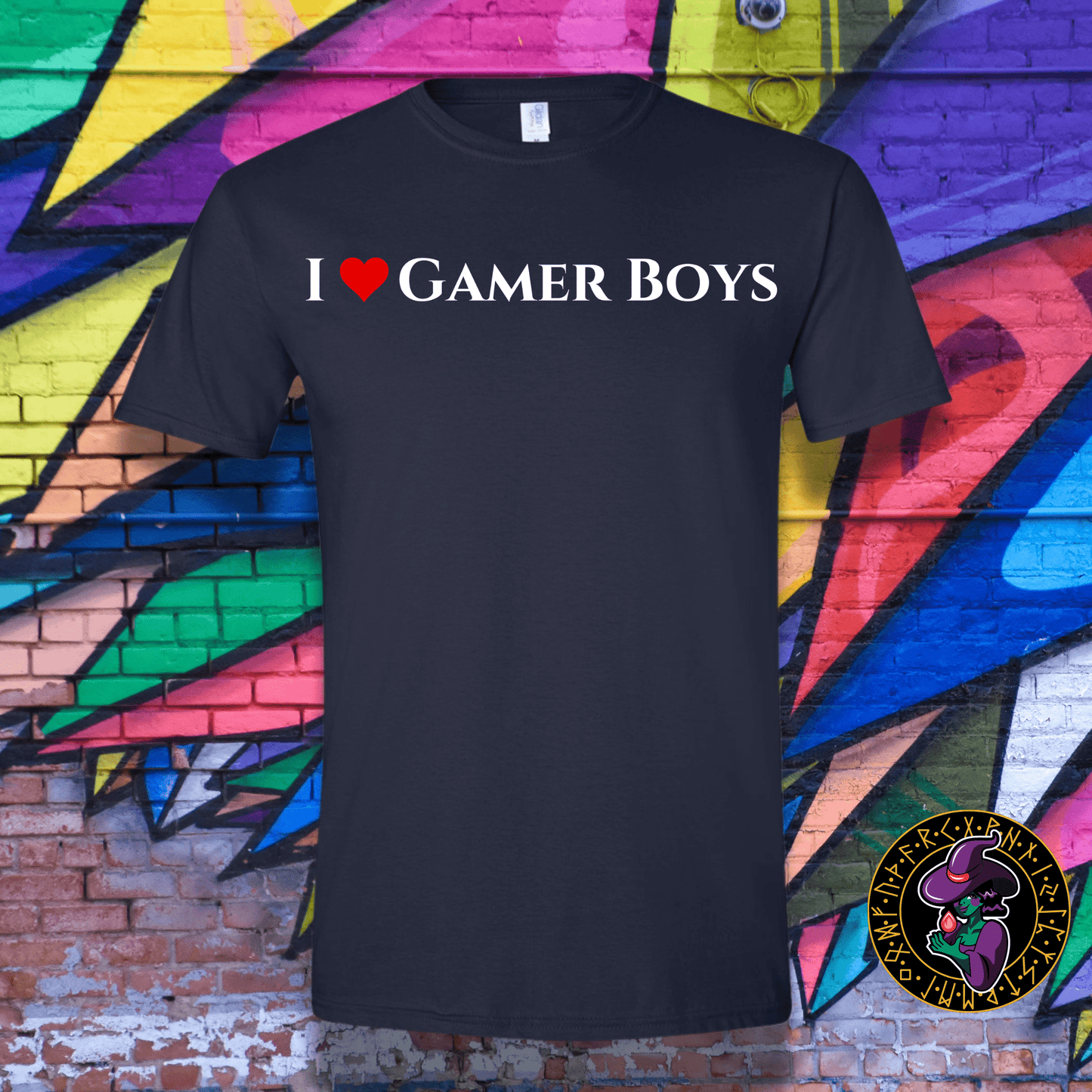 T-Shirt Navy / S I ♥ Gamer Boys T-Shirt I ♥ Gamer Boys T-Shirt