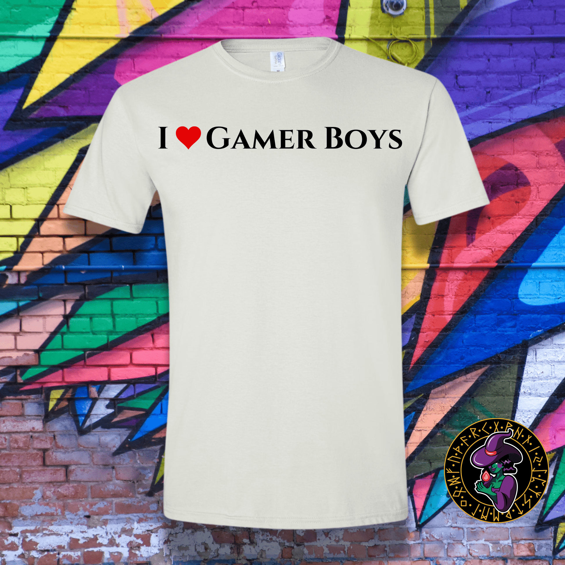 T-Shirt White / S I ♥ Gamer Boys T-Shirt