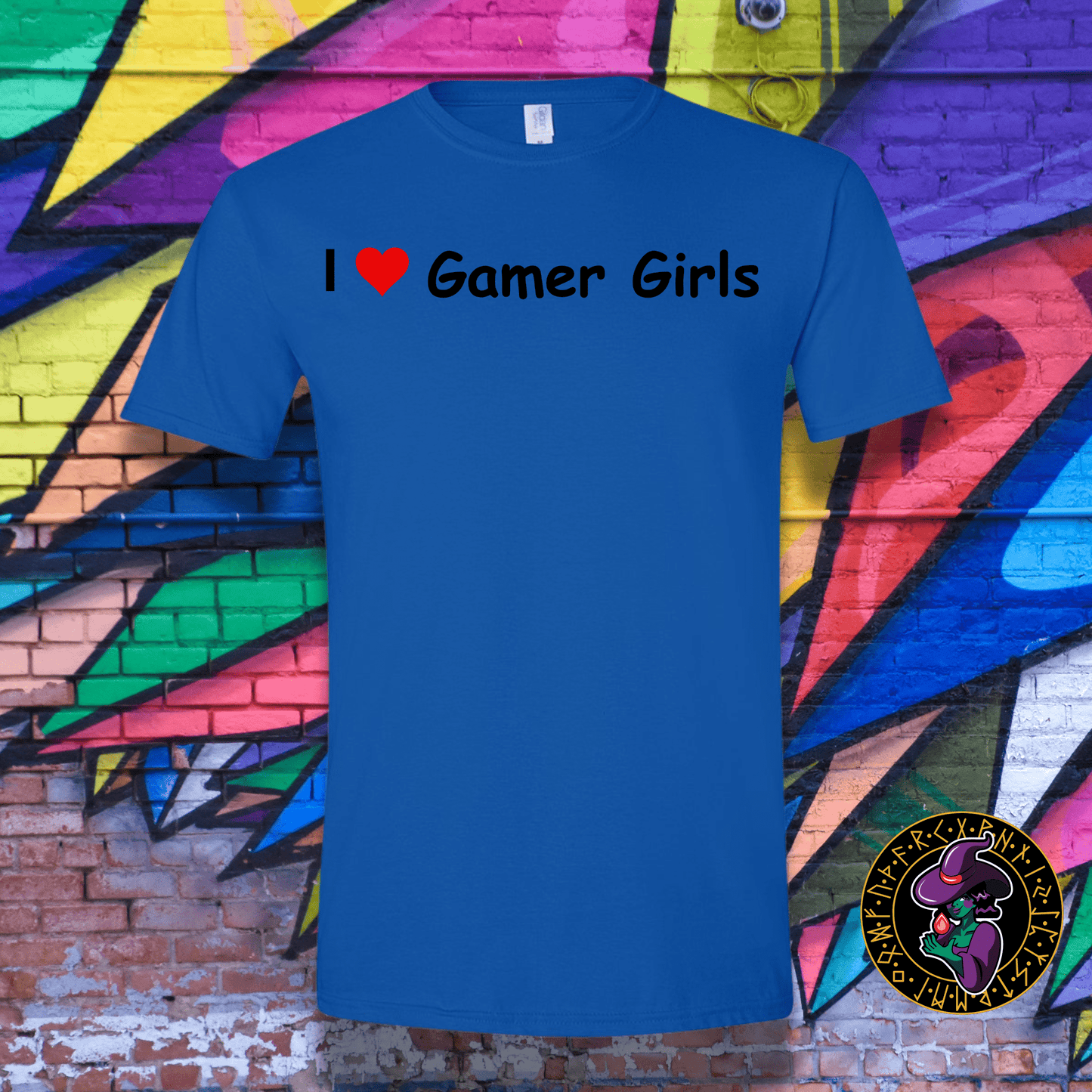 T-Shirt Royal / S I ♥ Gamer Girls T-Shirt I ♥ Gamer Girls T-Shirt