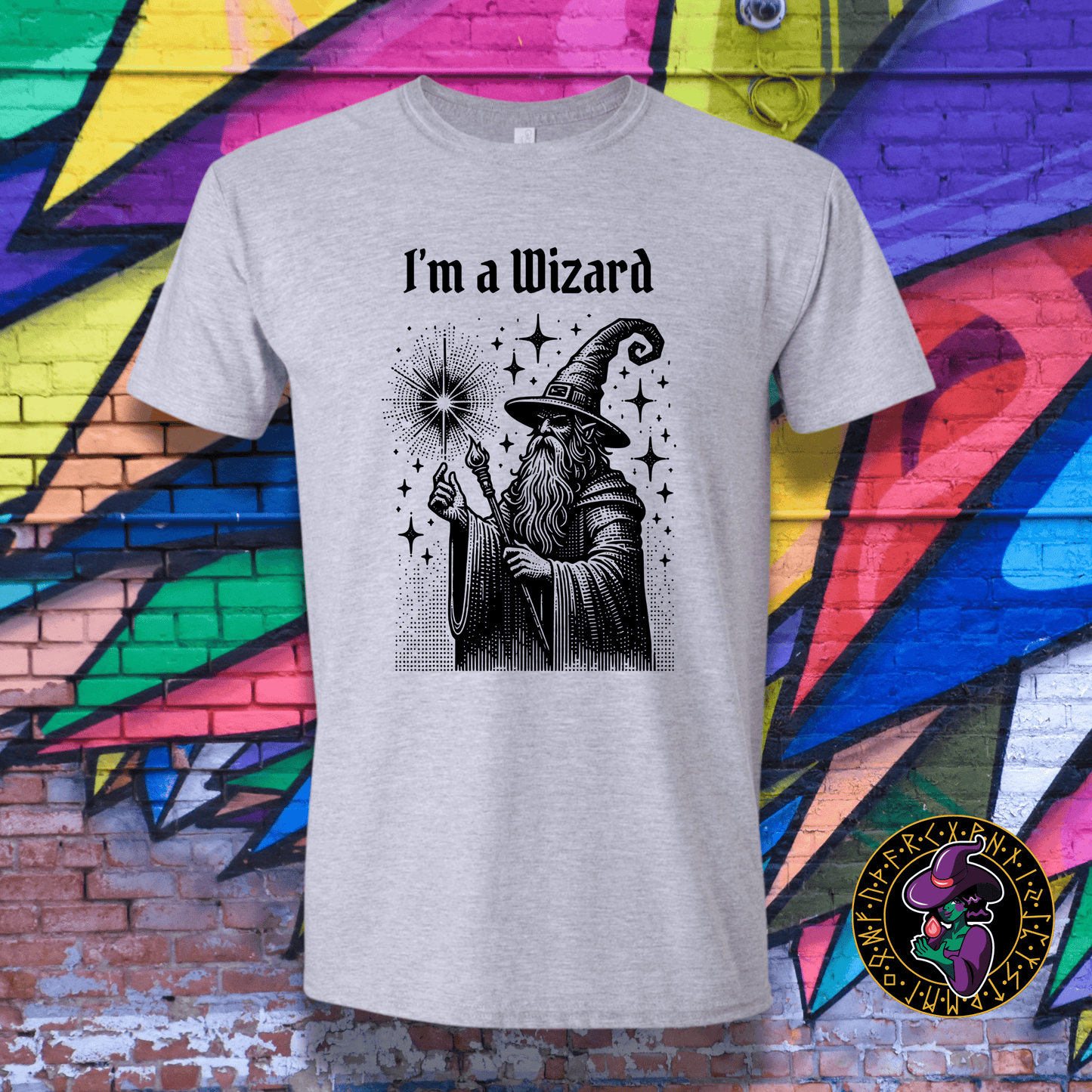 T-Shirt Sport Grey / S I'm a Wizard T-Shirt I'm a Wizard T-Shirt