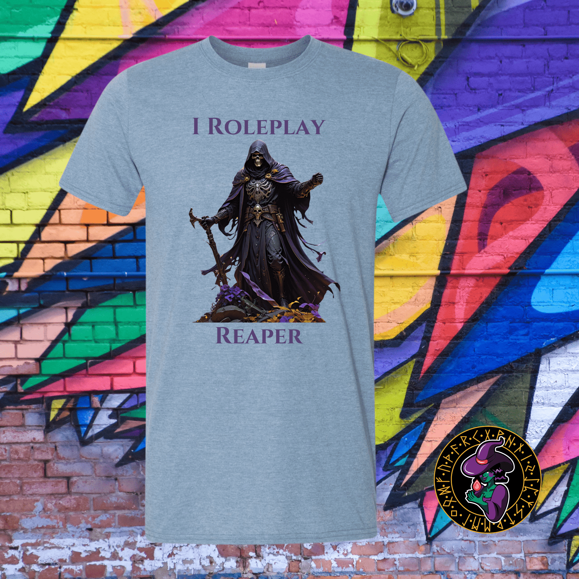 T-Shirt Heather Indigo / S I Role Play Reaper T-Shirt I Role Play Reaper T-Shirt