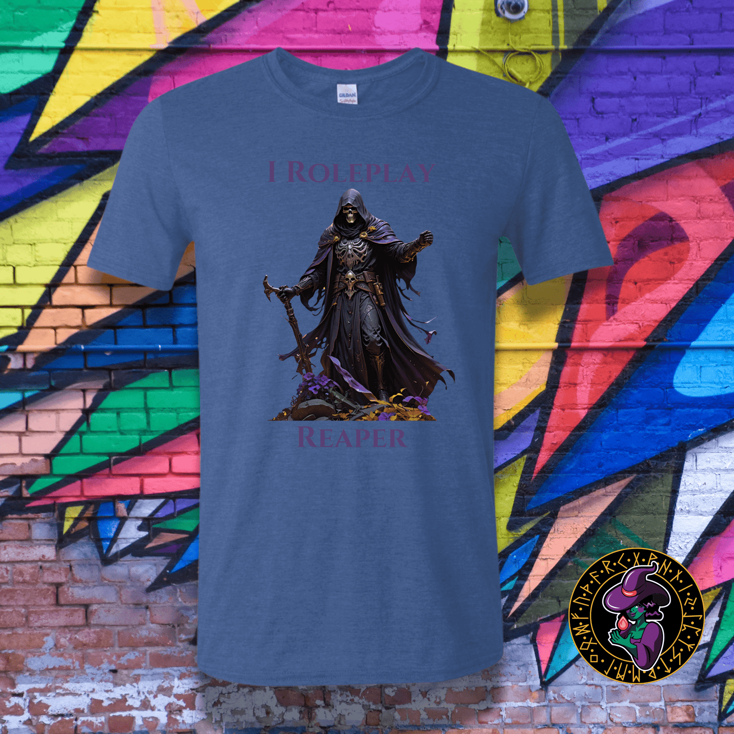 T-Shirt Heather Royal / S I Role Play Reaper T-Shirt I Role Play Reaper T-Shirt