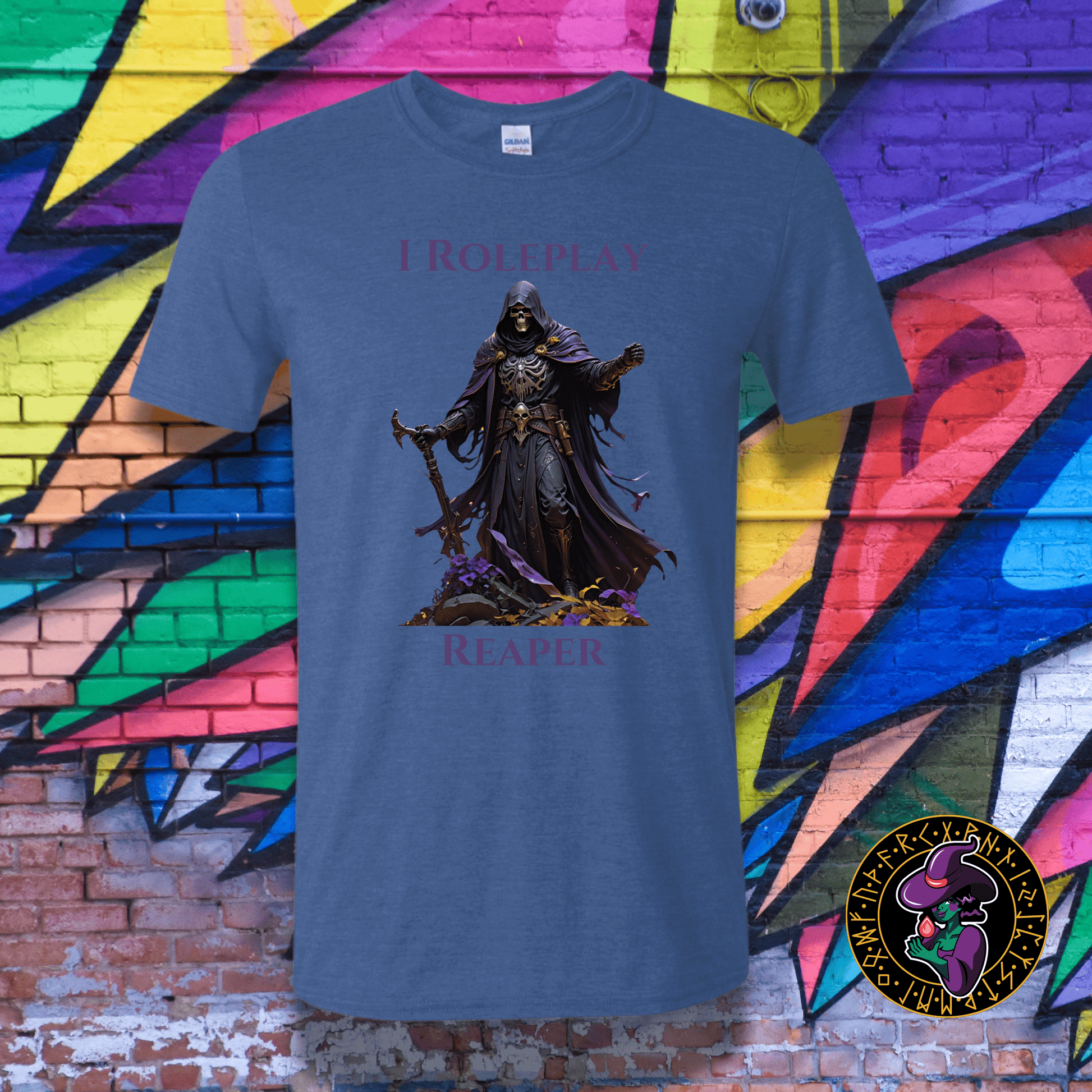 T-Shirt Heather Royal / S I Role Play Reaper T-Shirt I Role Play Reaper T-Shirt