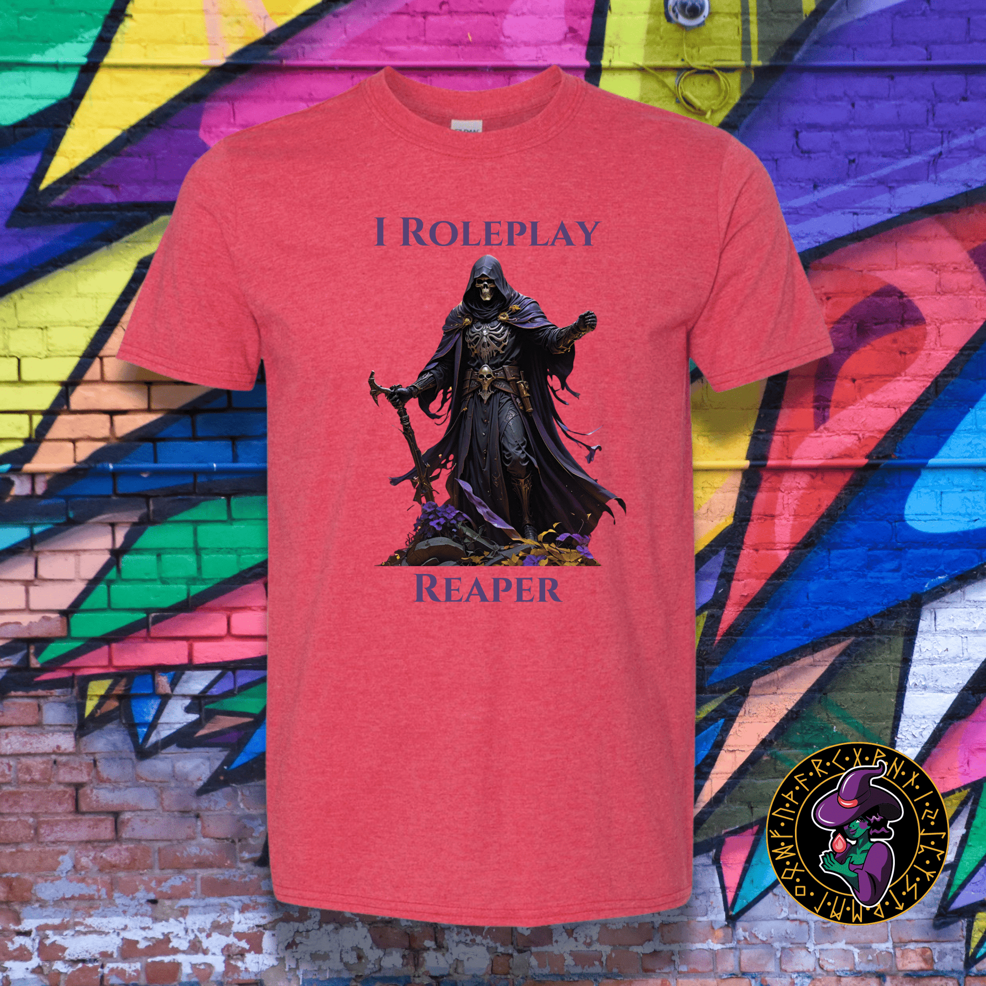 T-Shirt Heather Red / S I Role Play Reaper T-Shirt I Role Play Reaper T-Shirt