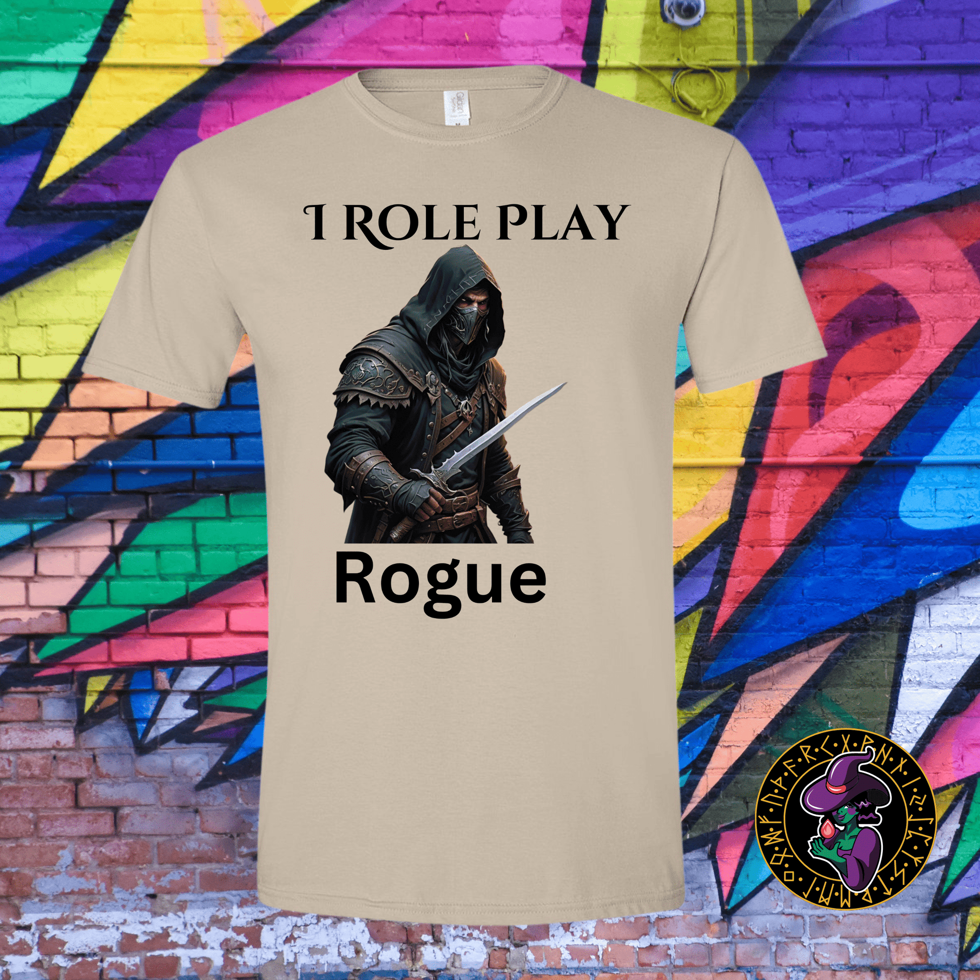 T-Shirt Sand / S I Role Play Rogue T-Shirt I Role Play Rogue T-Shirt