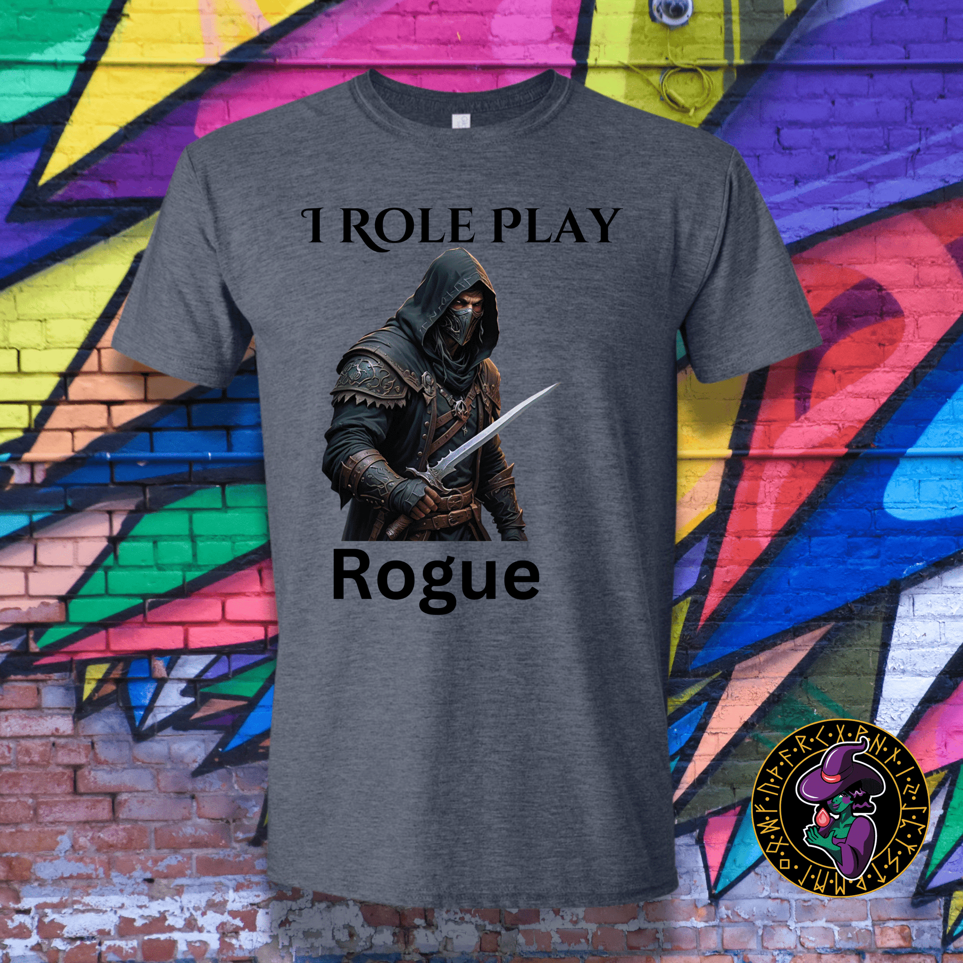 T-Shirt Heather Navy / S I Role Play Rogue T-Shirt I Role Play Rogue T-Shirt