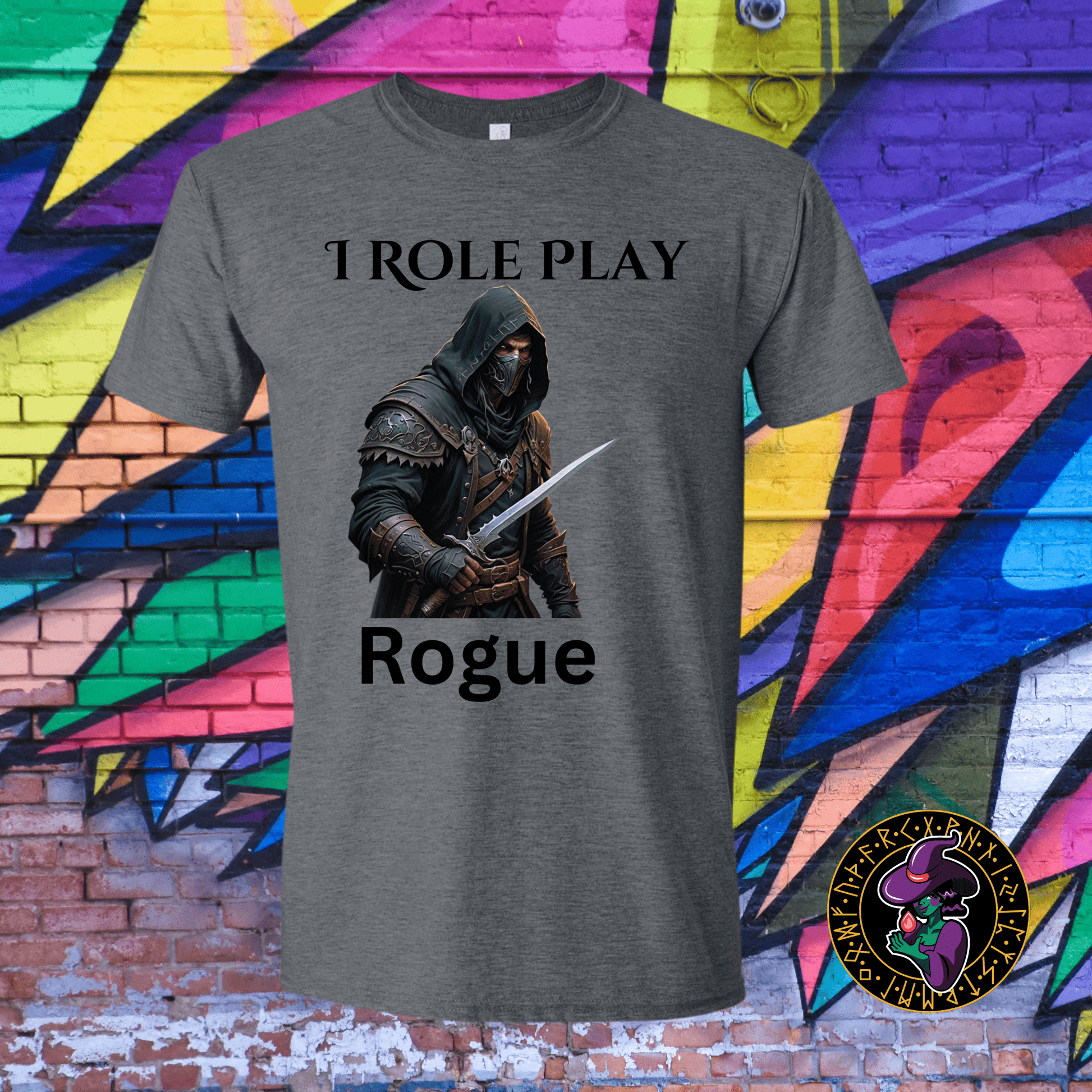 T-Shirt Dark Heather / S I Role Play Rogue T-Shirt I Role Play Rogue T-Shirt