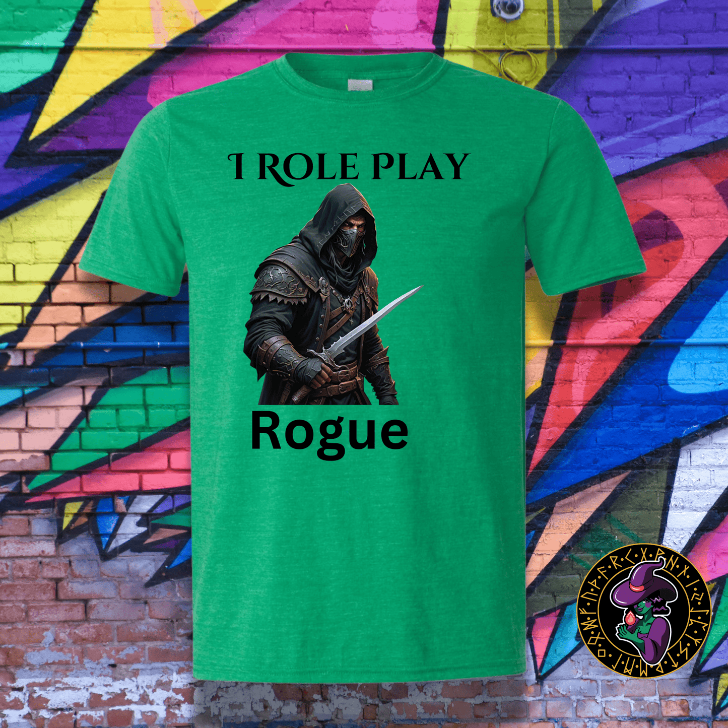 T-Shirt Heather Irish Green / S I Role Play Rogue T-Shirt I Role Play Rogue T-Shirt