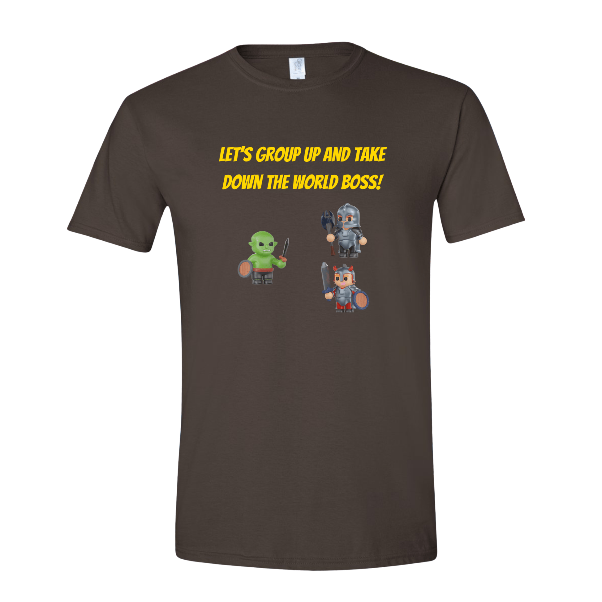 T-Shirt Let's group up and take down that world boss! T-Shirt Let's group up and take down that world boss! T-Shirt