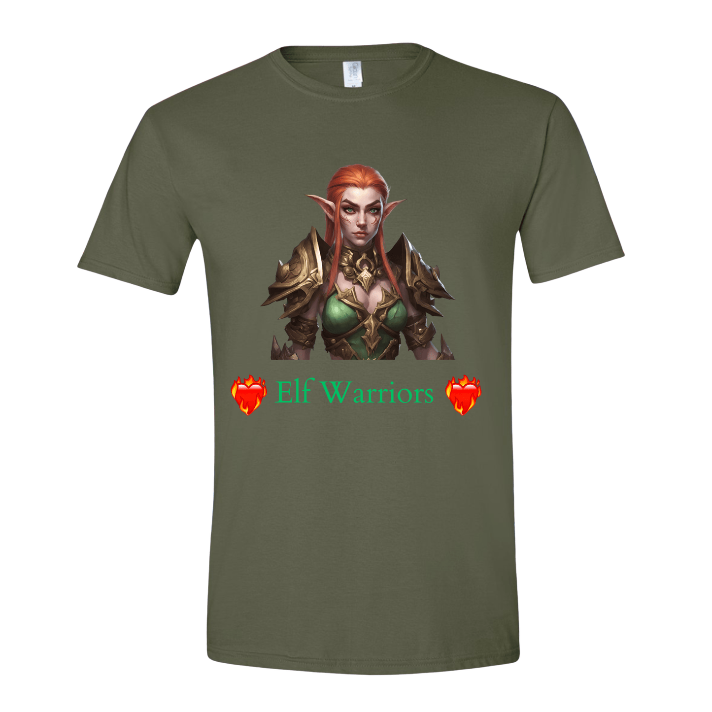 T-Shirt Love Elf Warriors T-Shirt Love Elf Warriors T-Shirt