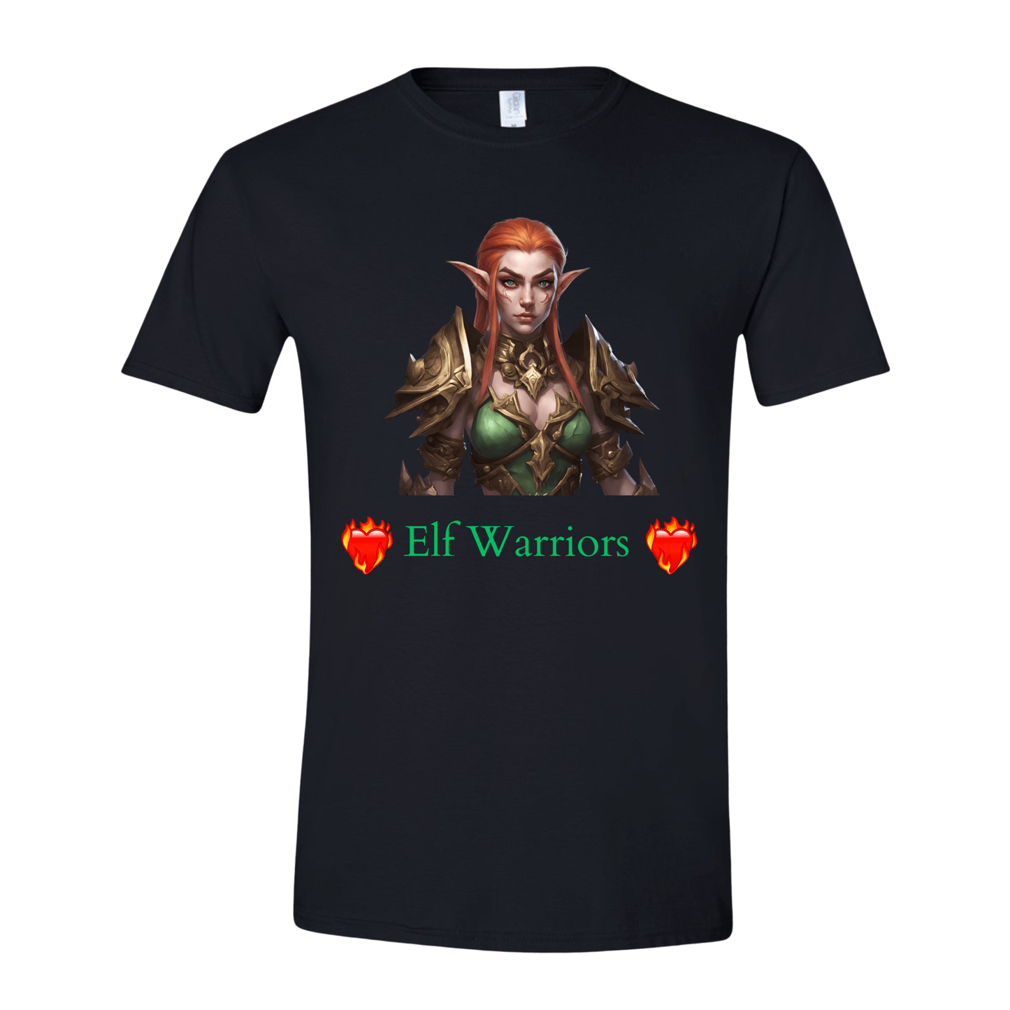 T-Shirt Love Elf Warriors T-Shirt Love Elf Warriors T-Shirt