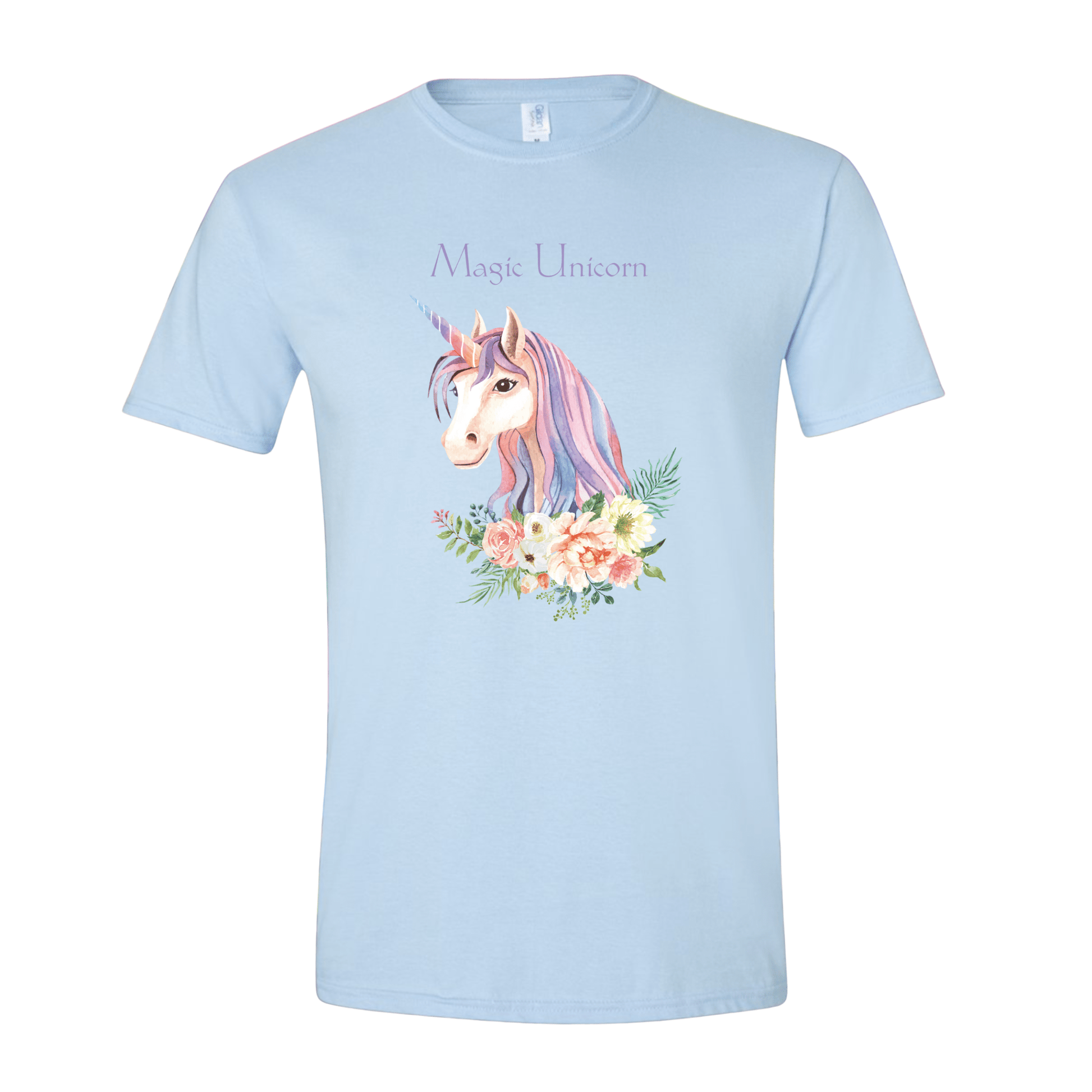 T-Shirt Light Blue / S Magic Unicorn T-Shirt Magic Unicorn T-Shirt