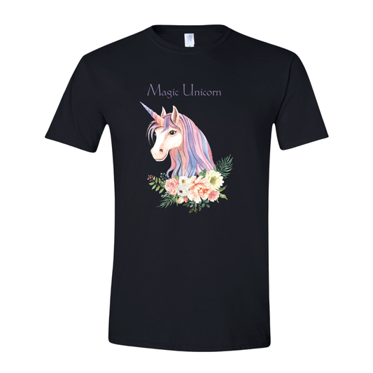 T-Shirt Black / S Magic Unicorn T-Shirt Magic Unicorn T-Shirt