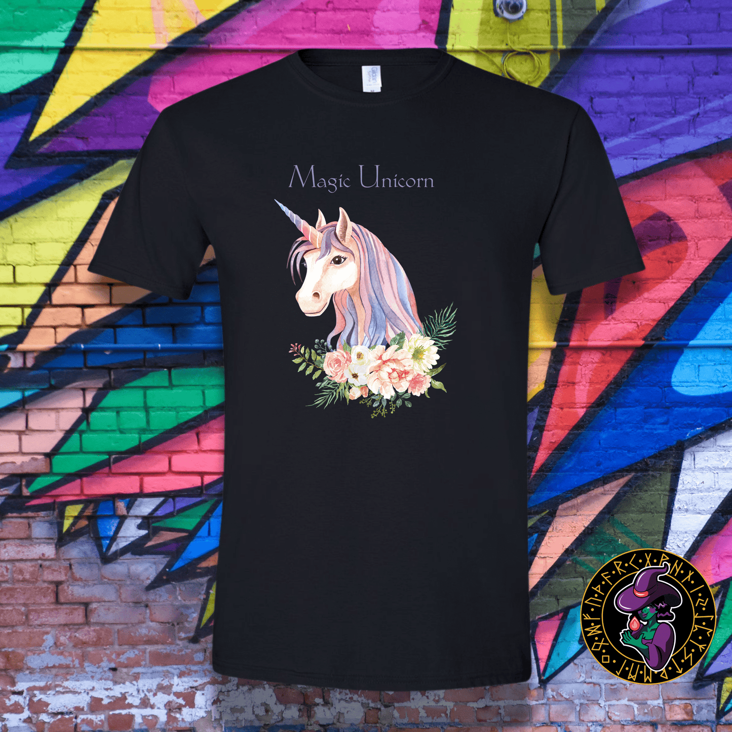 T-Shirt Black / S Magic Unicorn T-Shirt Magic Unicorn T-Shirt