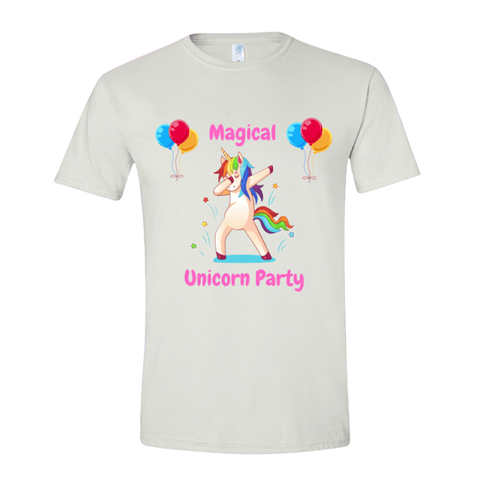 T-Shirt White / S Magical Unicorn Party T-Shirt Magical Unicorn Party T-Shirt